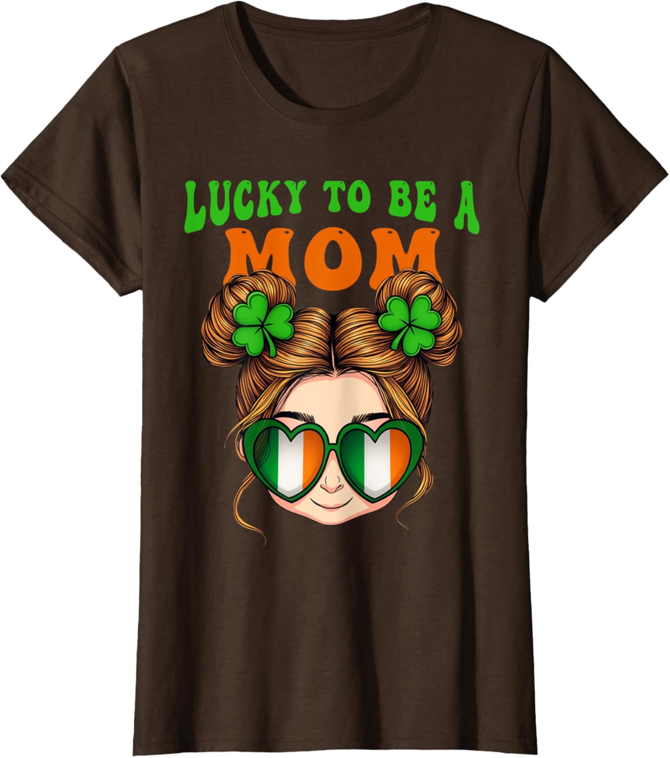 Lucky Irish Baby St. Patrick's Day Pregnancy Mom T-Shirt for Expecting Moms - 1