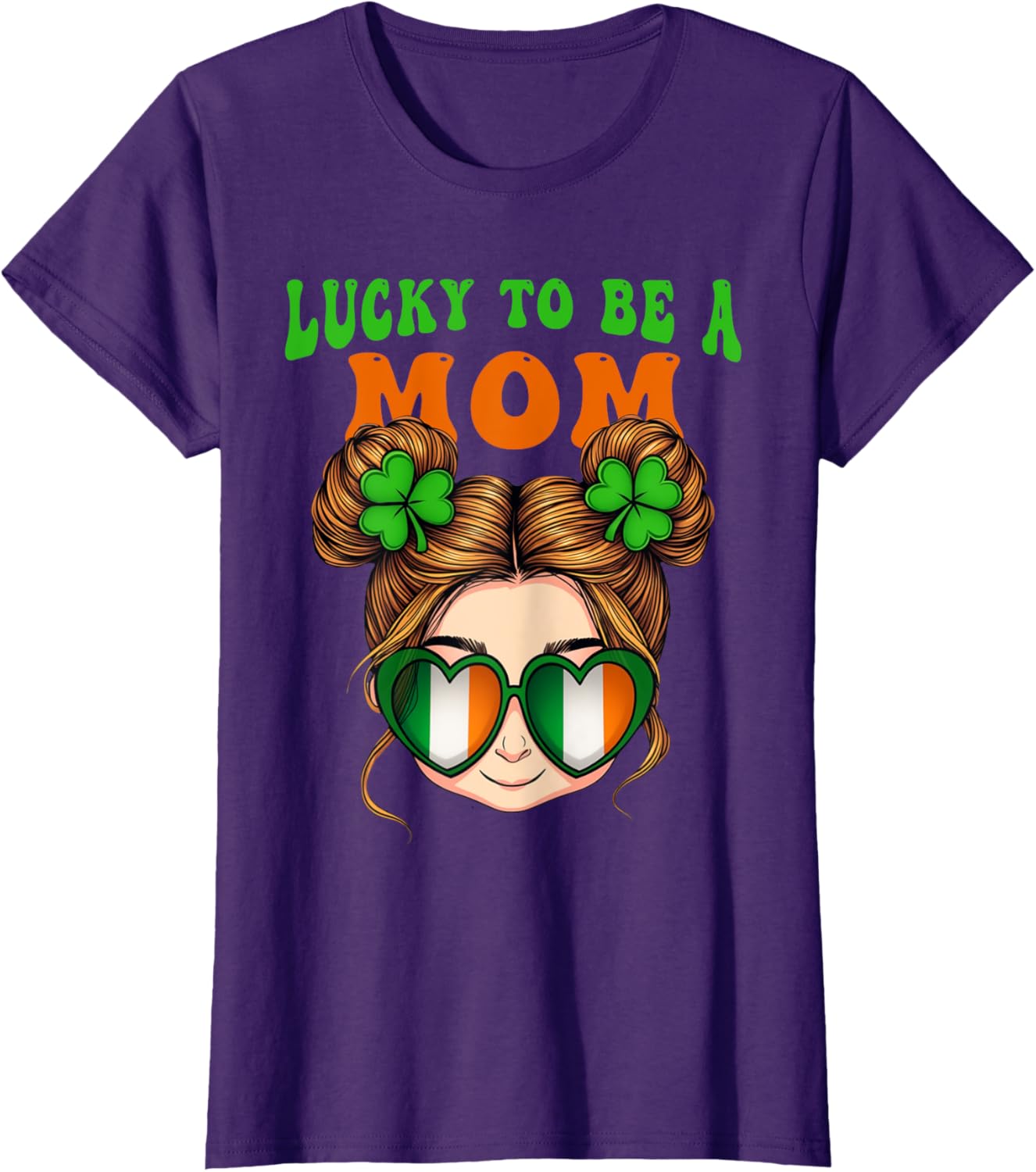 Lucky Irish Baby St. Patrick's Day Pregnancy Mom T-Shirt for Expecting Moms - 8