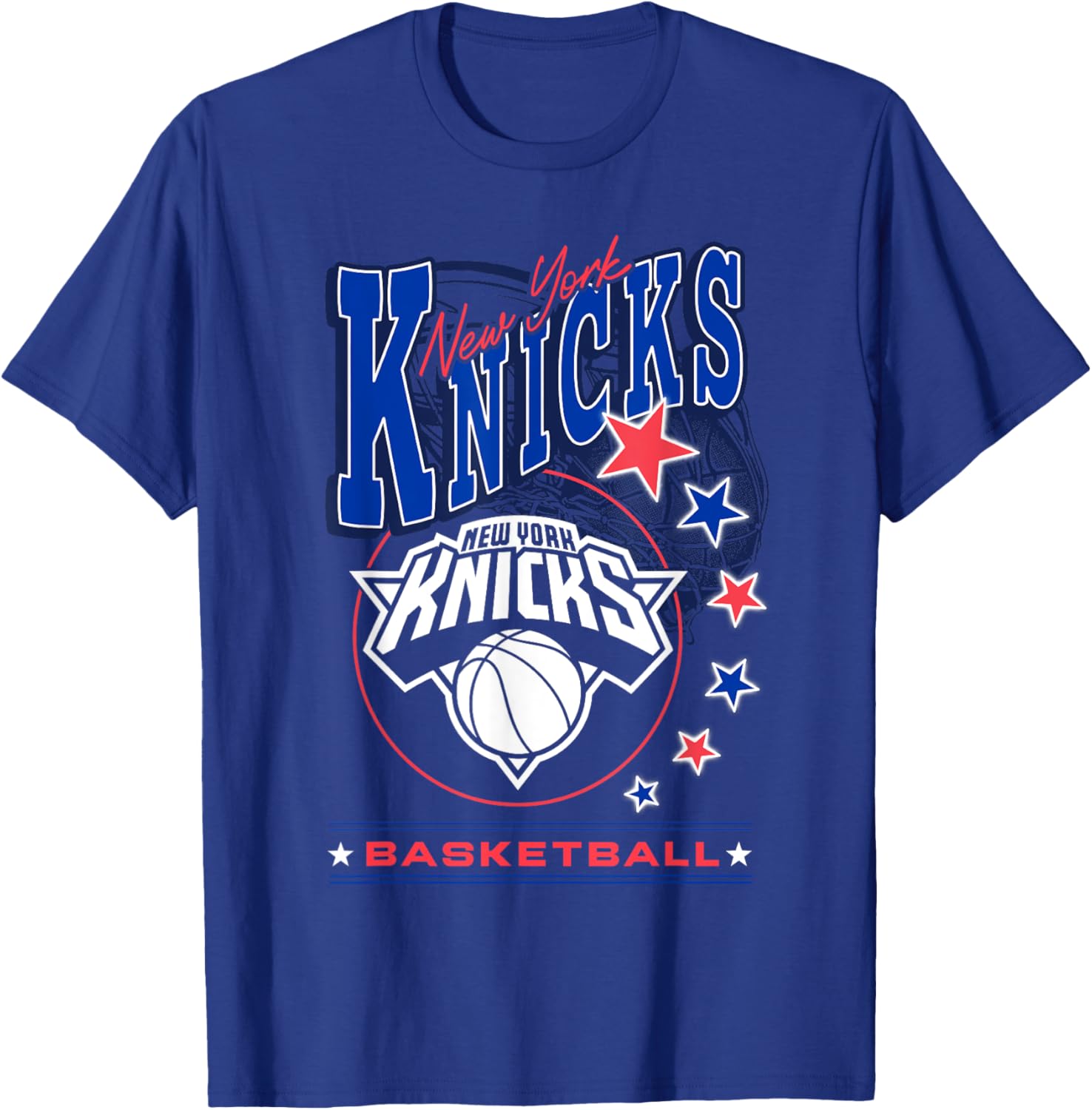 NBA New York Knicks Americana Stars T-Shirt for 4th of July Celebrations - 2