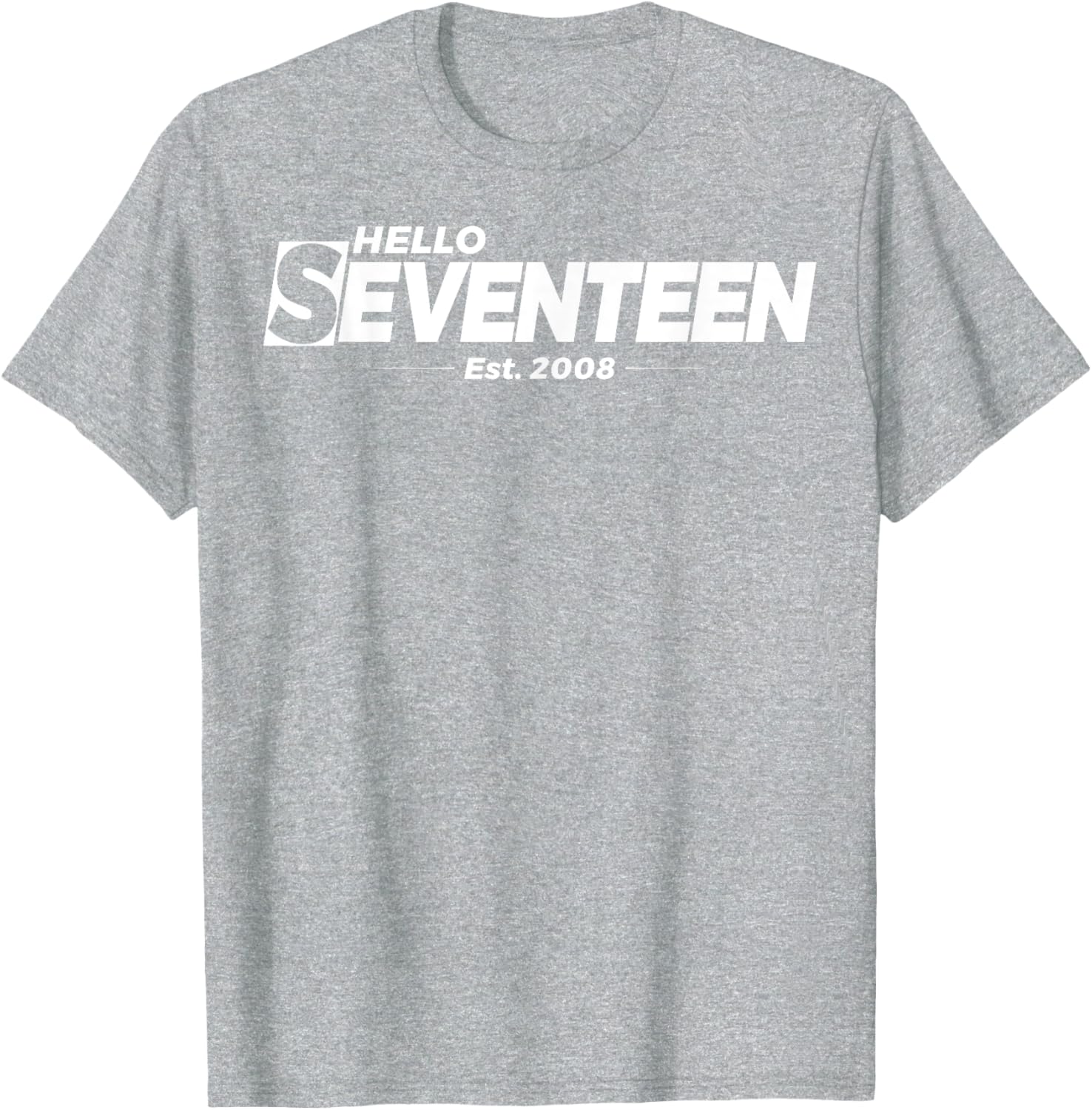 Hello Seventeen Birthday T-Shirt for 17th Birthday Celebration Gifts - 10