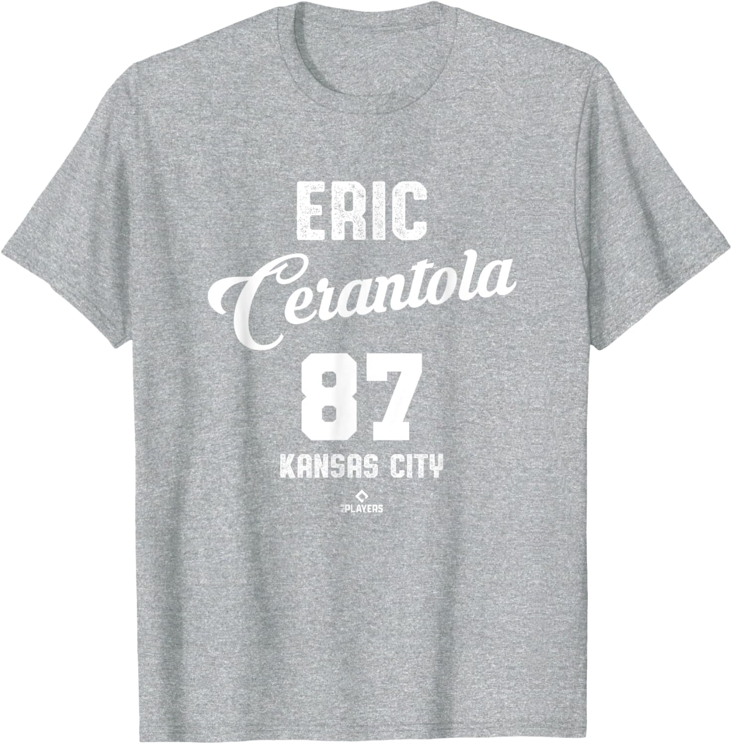 Eric Cerantola 87 Kansas City Baseball Vintage T-Shirt for Fans - 1