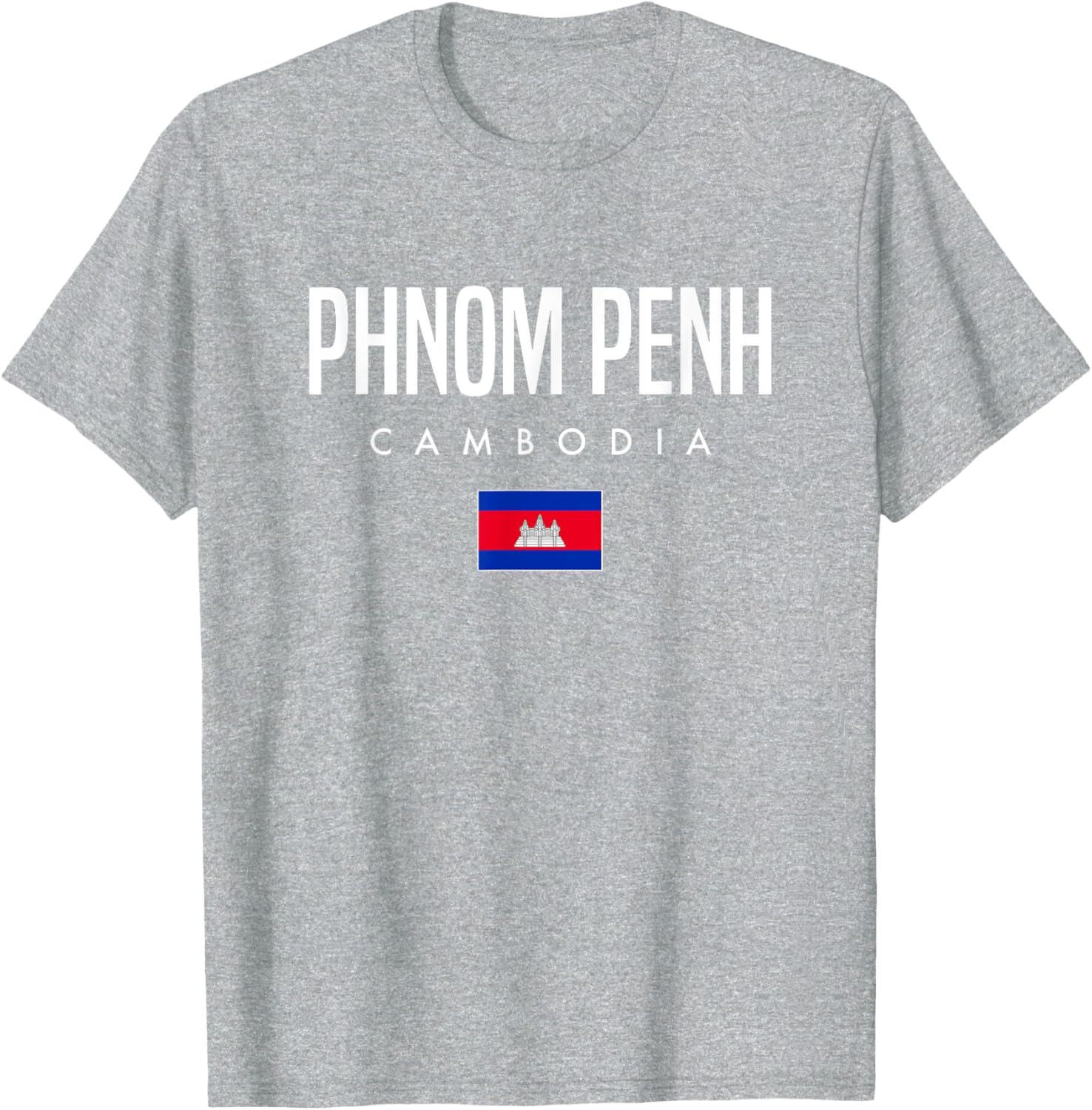 Phnom Penh Cambodia T-Shirt for Travel Lovers - Stylish & Comfortable - 1