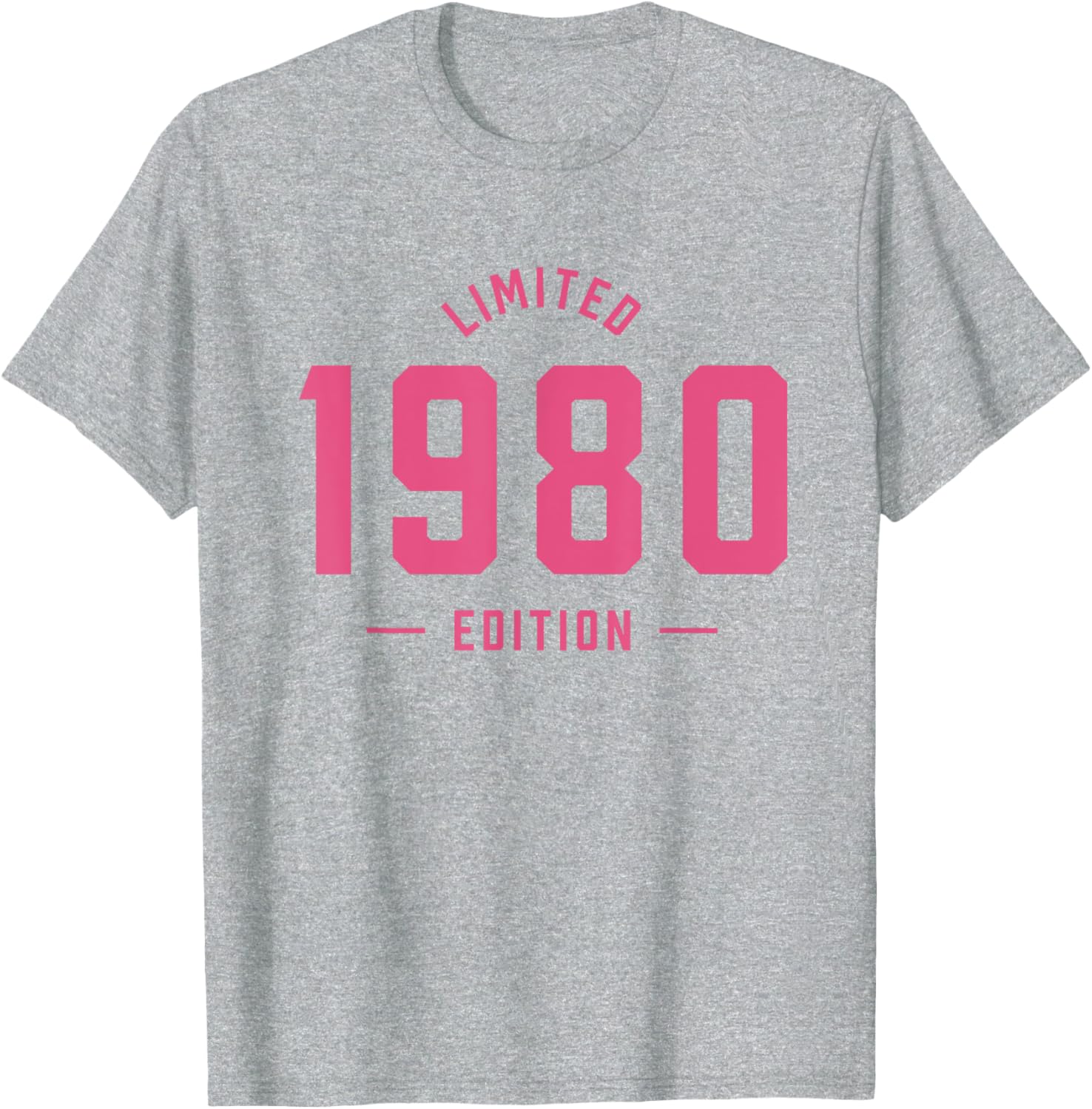 Cute Pink 45th Birthday T-Shirt for Women Celebrating 1980s Style - 2