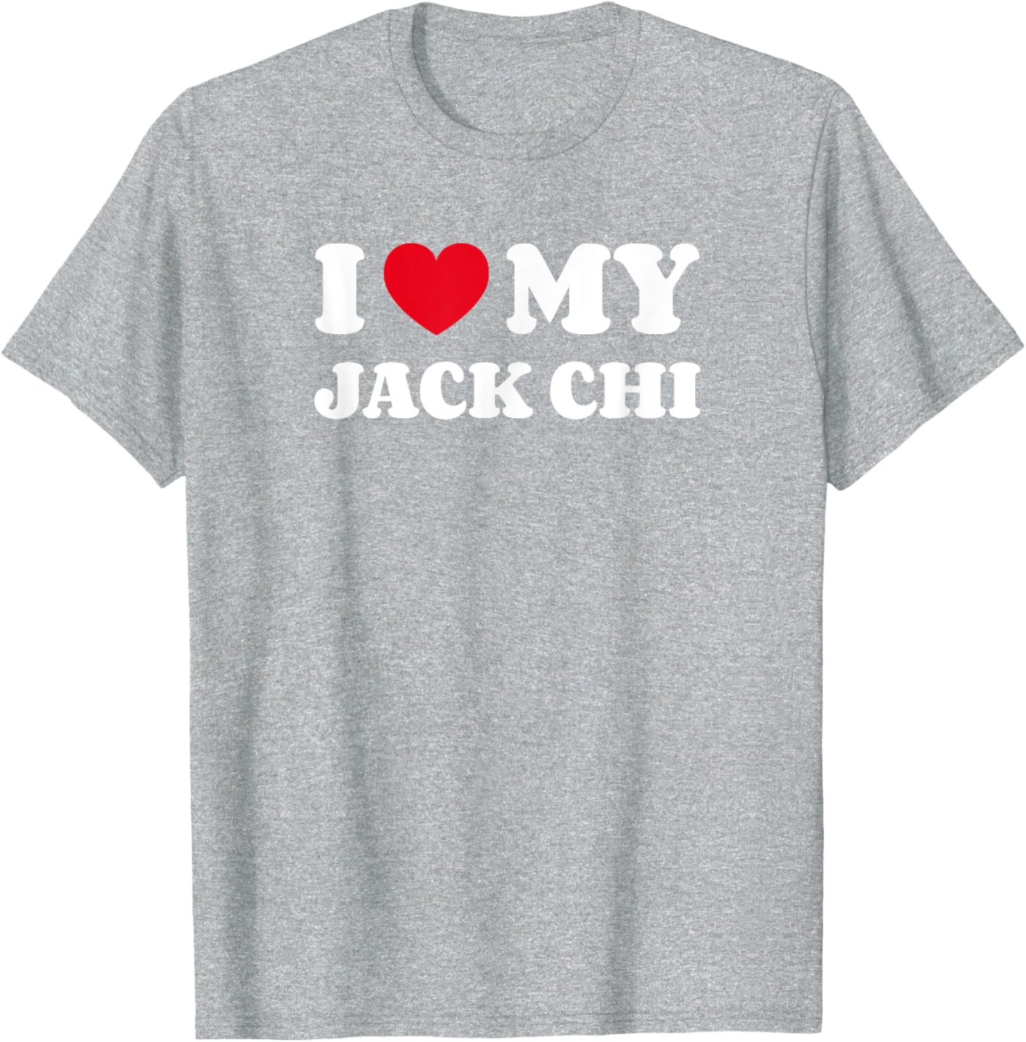 I Love My Jack Chi Dog T-Shirt for Men Women Kids - Adorable Design - 14