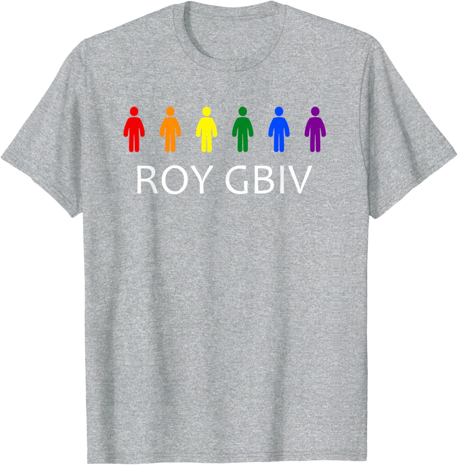 Roy Gbiv Color Spectrum T-Shirt for Vibrant Fashion Lovers - 16
