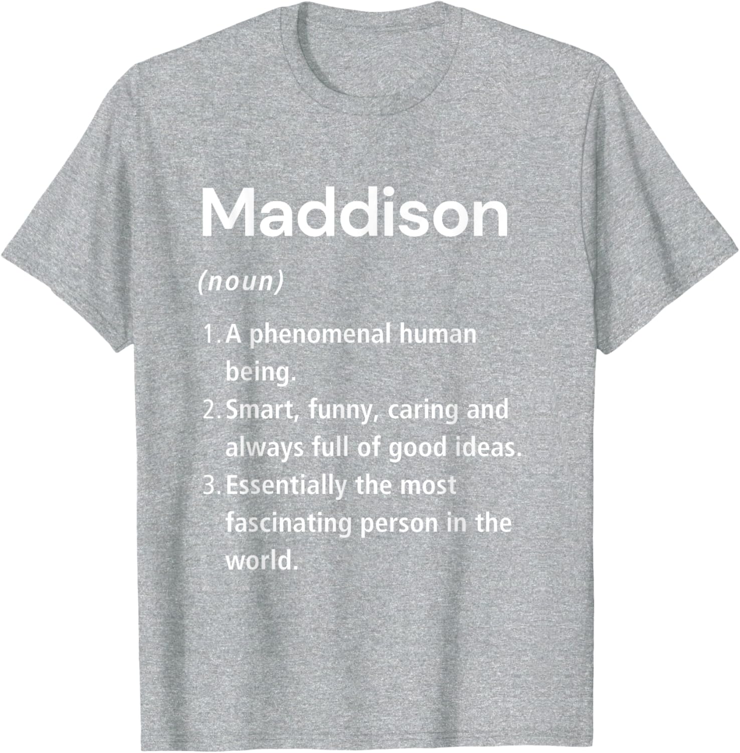 Funny Maddison Name Definition T-Shirt for Unique Style Lovers - 8