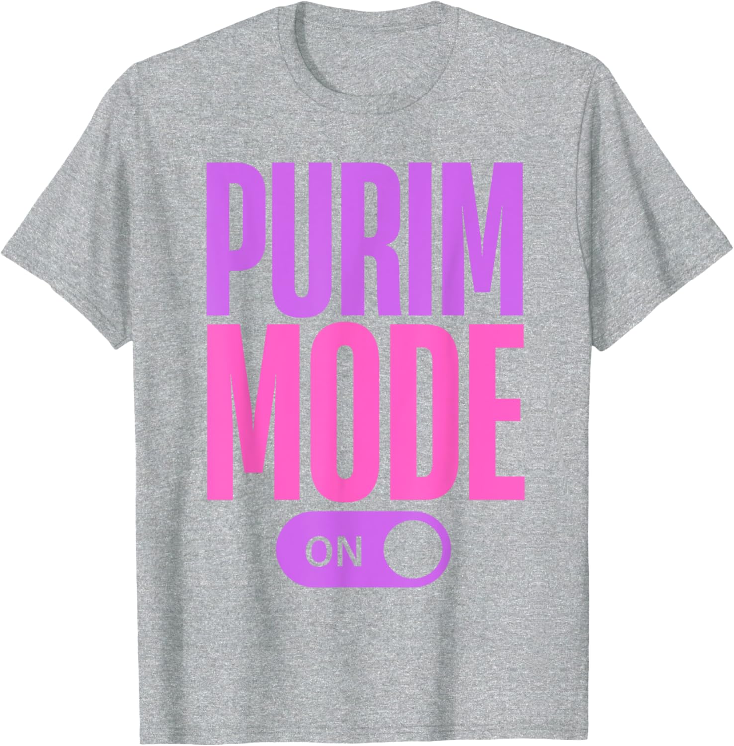 Funny Purim T-Shirt - Purim Mode On Costume for Happy Jewish Celebration - 10
