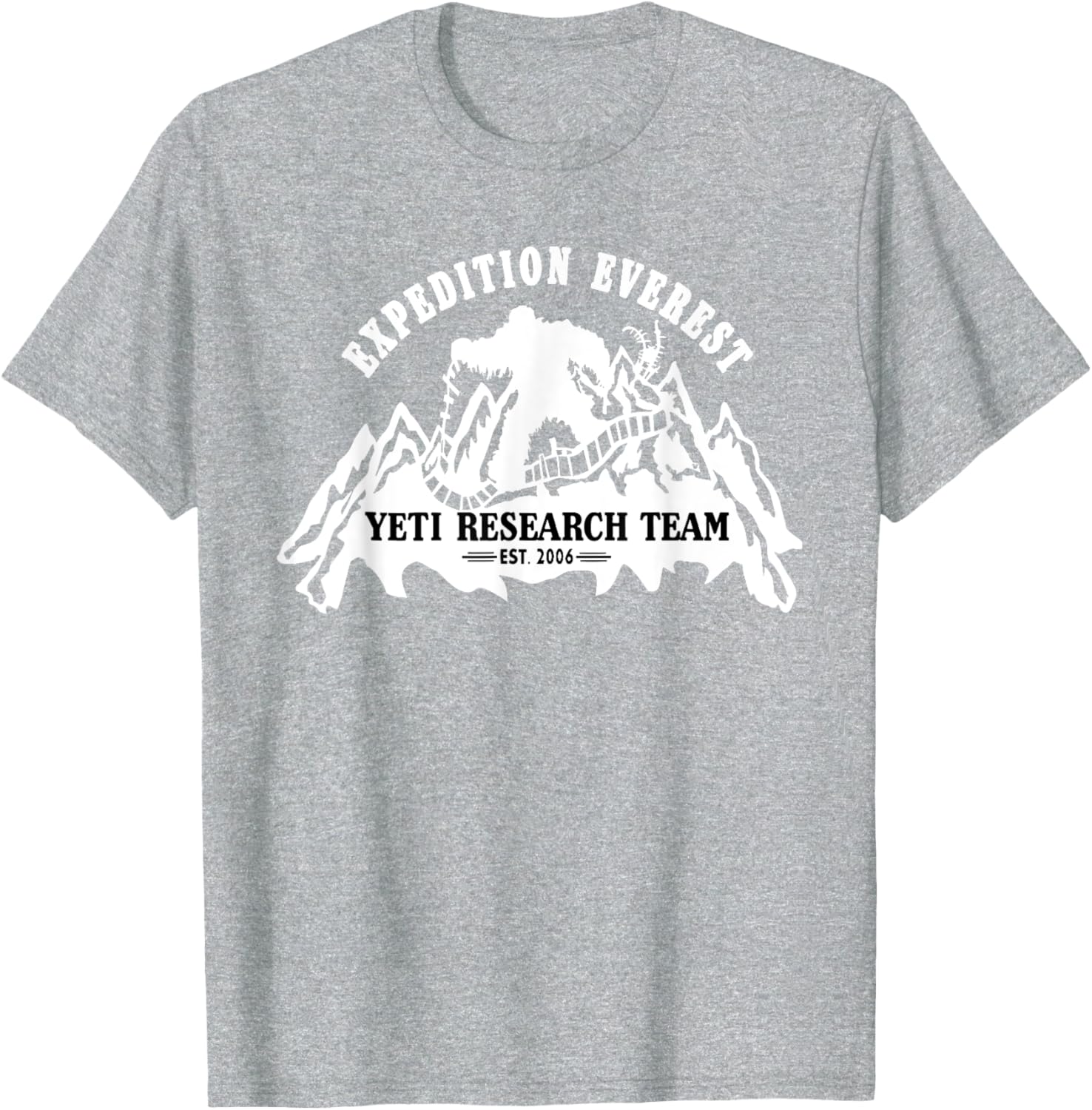 Mountain Lovers Expedition Everest Animal Theme Park Trip T-Shirt - 21