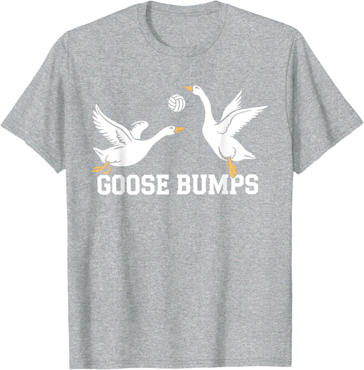 Goose Bumps Volleyball Spike T-Shirt for Sports Lovers and Athletes - 22