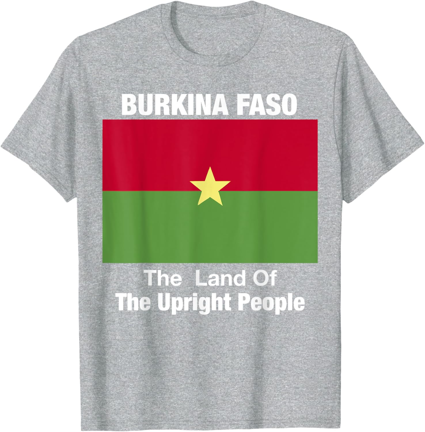 Burkina Faso T-Shirt The Land of the Upright People Stylish Apparel - 2