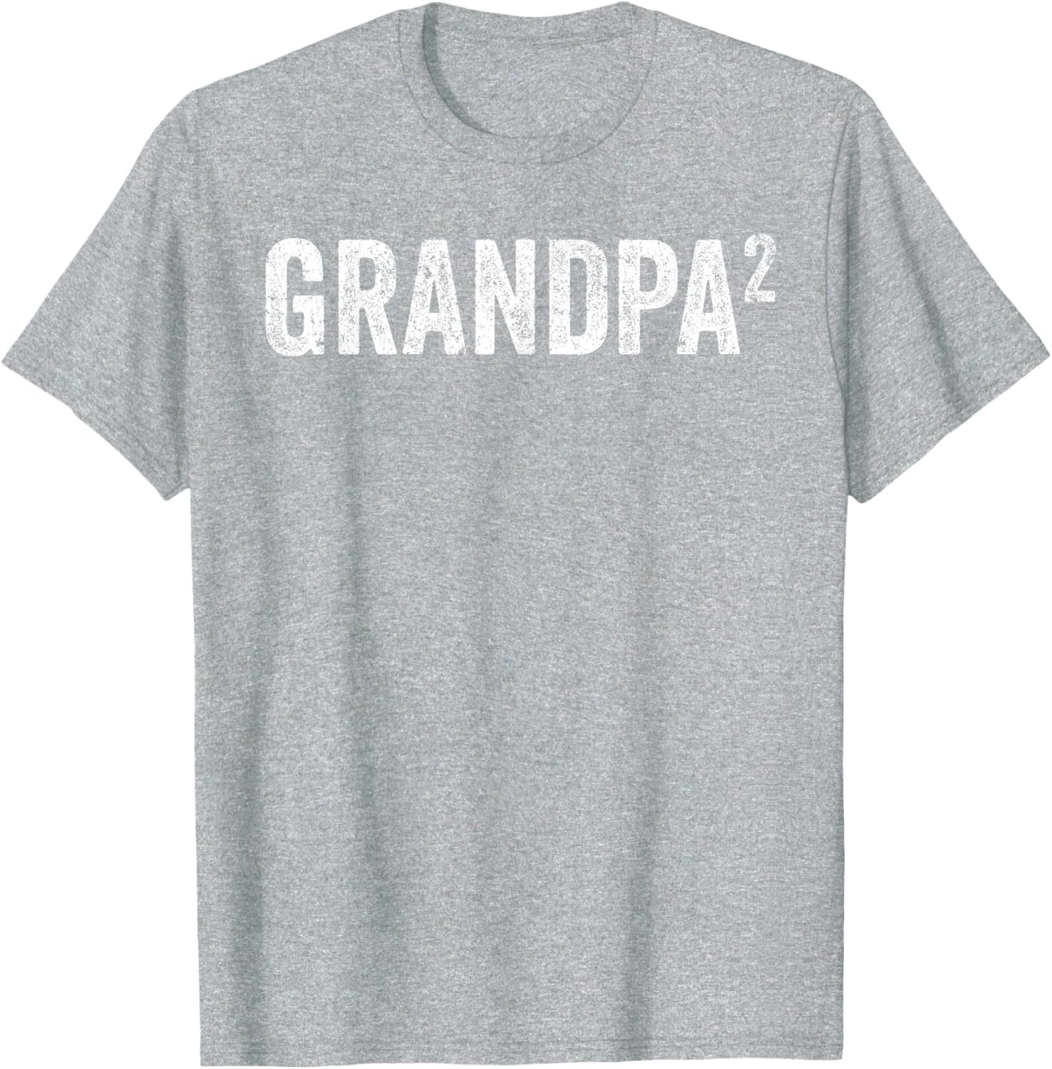Cute Grandpa of Two Grandkids T-Shirt for Father's Day Gift - 11