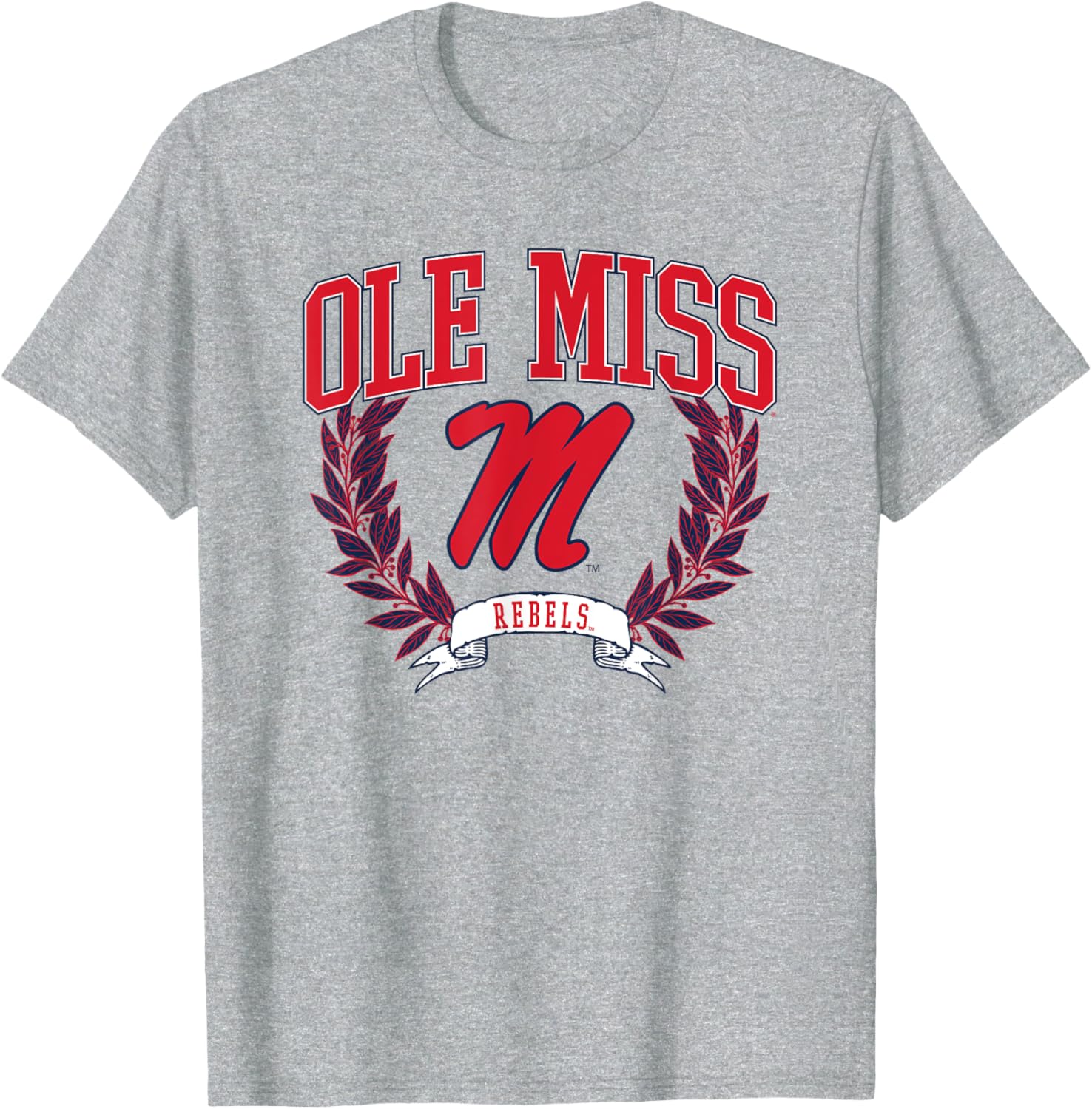 Ole Miss Rebels Laurels T-Shirt for Fans | Stylish Sports Apparel - 1
