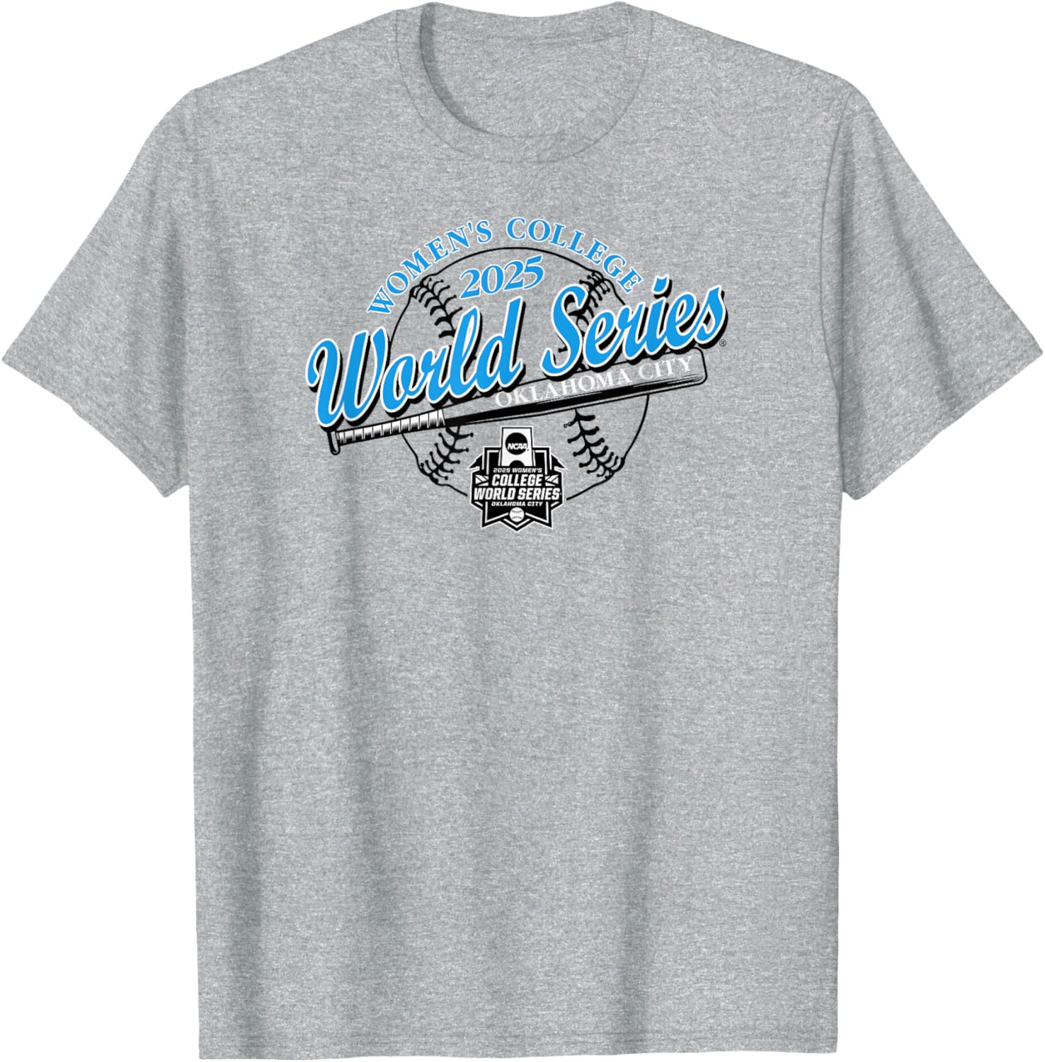 Women's NCAA 2025 College World Series Oklahoma City T-Shirt for Fans - 2