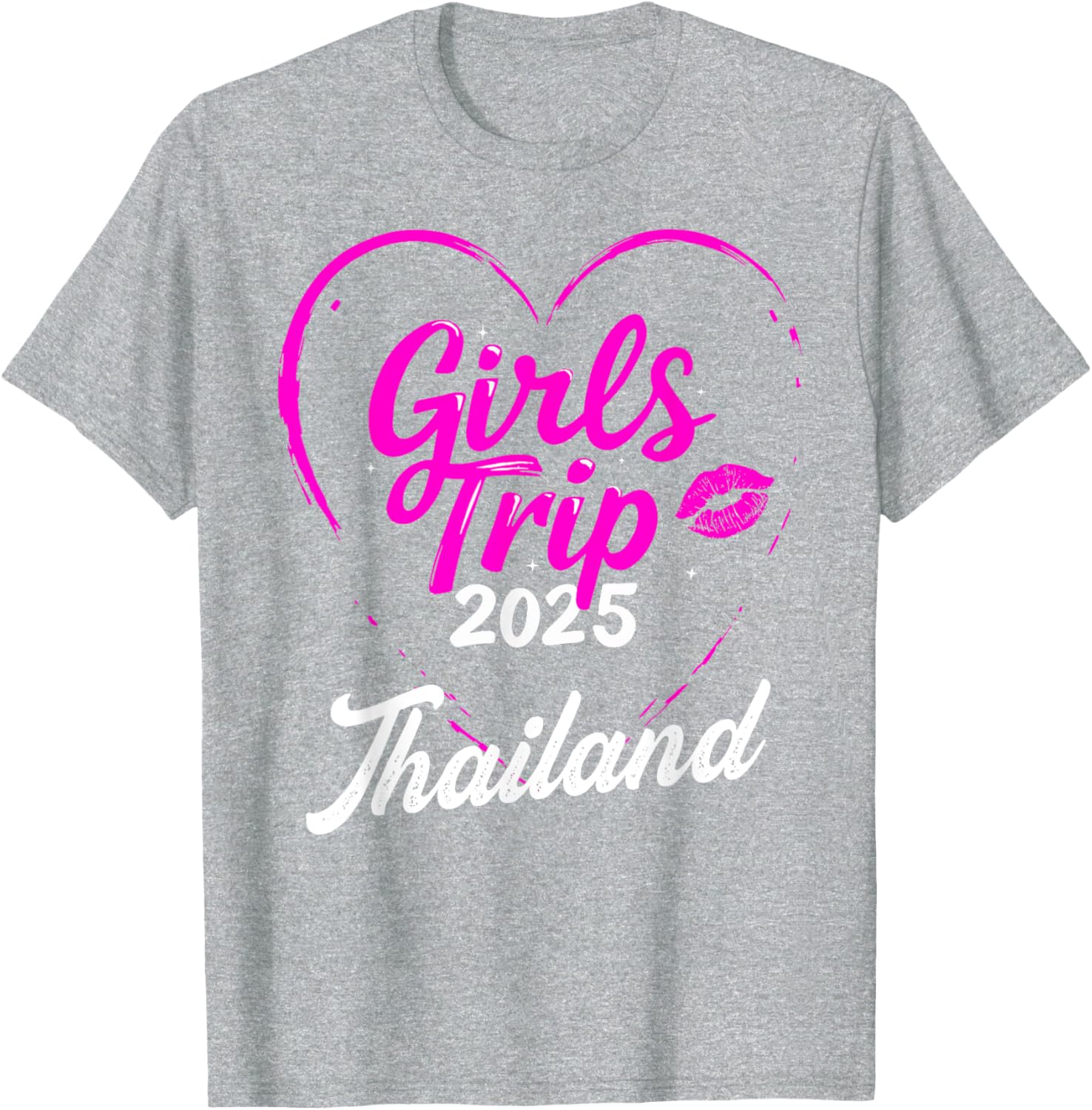 Girls Trip Thailand 2025 Birthday Squad T-Shirt for Fun Weekend Getaway - 10