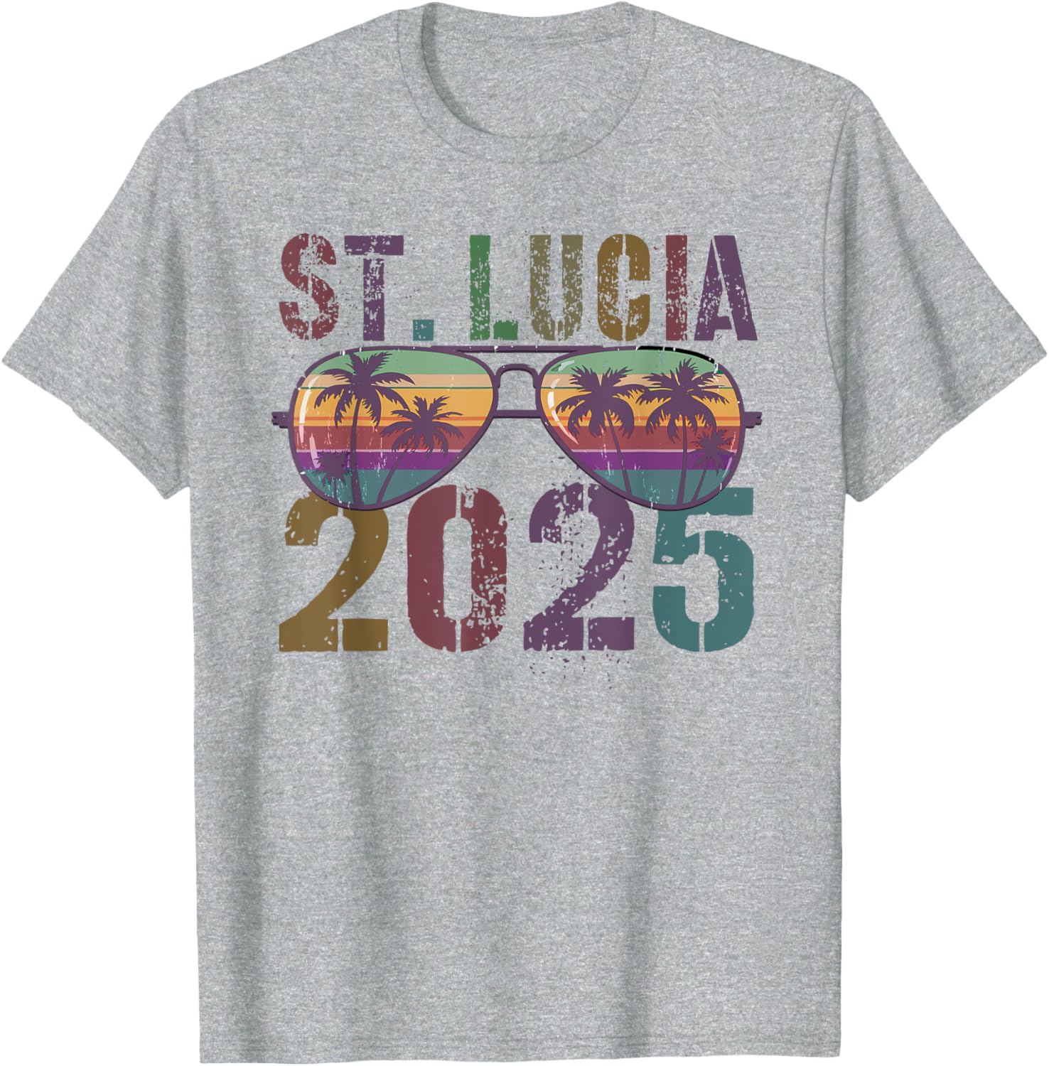 Kids St Lucia 2025 Cruise Vacation Matching Family Mom T-Shirt - 3