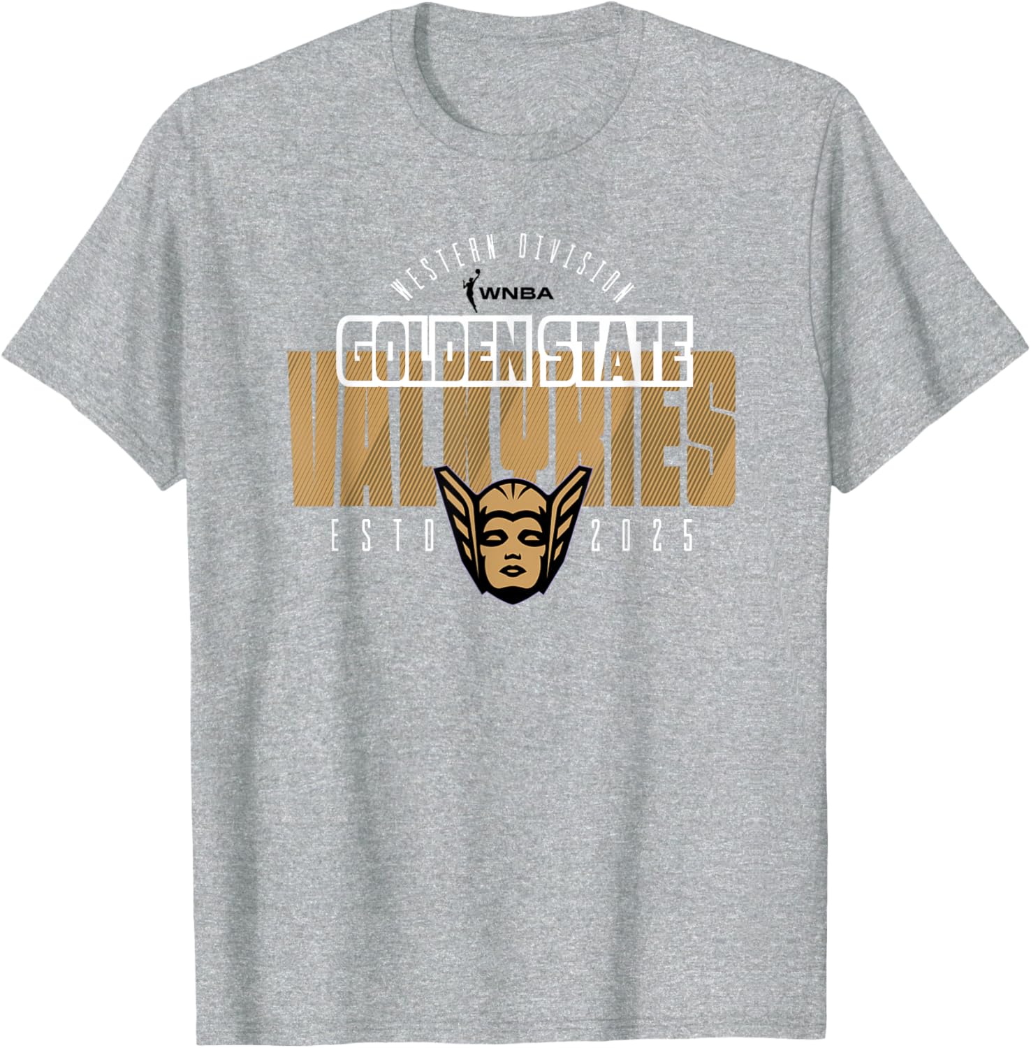 WNBA Golden State Valkyries Block City T-Shirt for Sports Fans - 1