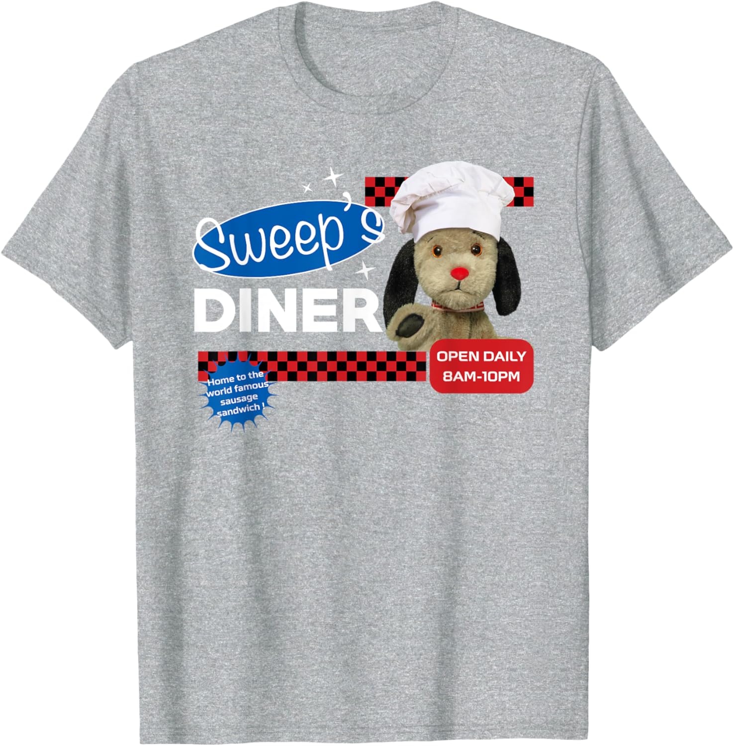 Sooty Sweeps Diner Open Daily T-Shirt for Foodies and Casual Wear - 13