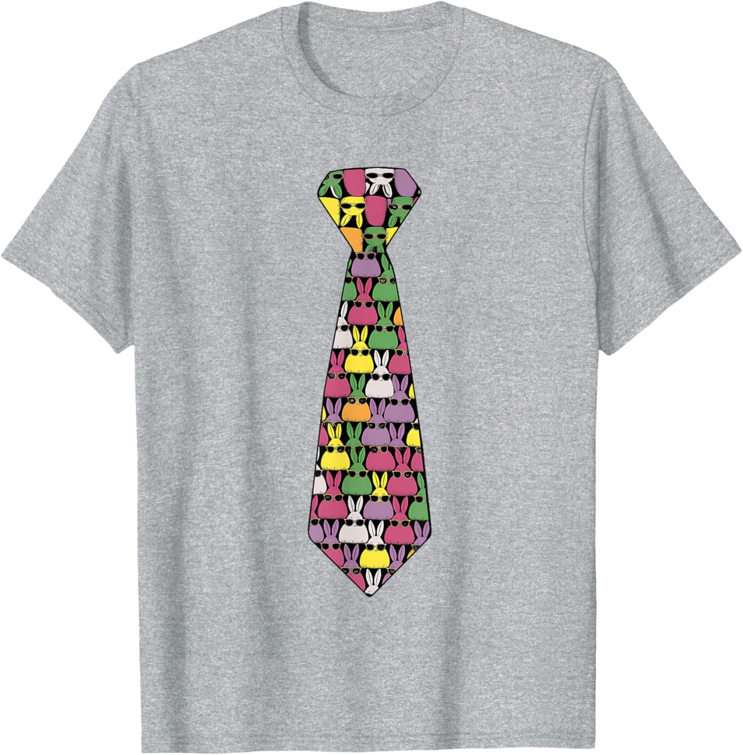 Easter Bunny Tie Rabbit T-Shirt for Boys and Toddlers - Fun Holiday Apparel - 3