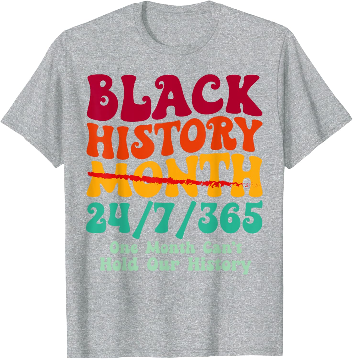Groovy Black History Month Melanin Afro T-Shirt for Men and Women - 18