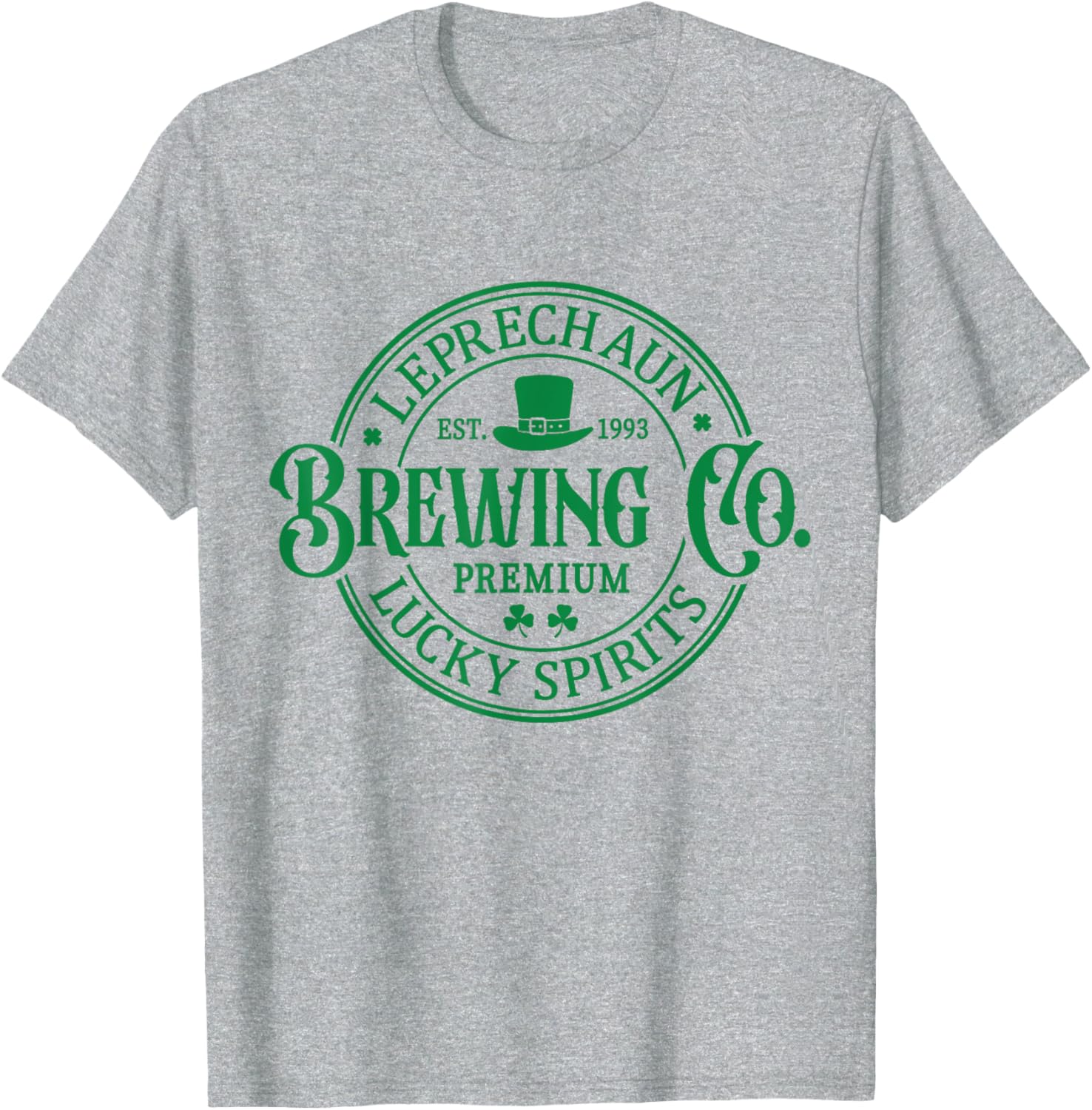 Leprechaun Brewing Co St. Patrick's Day T-Shirt for Festive Fun - 25