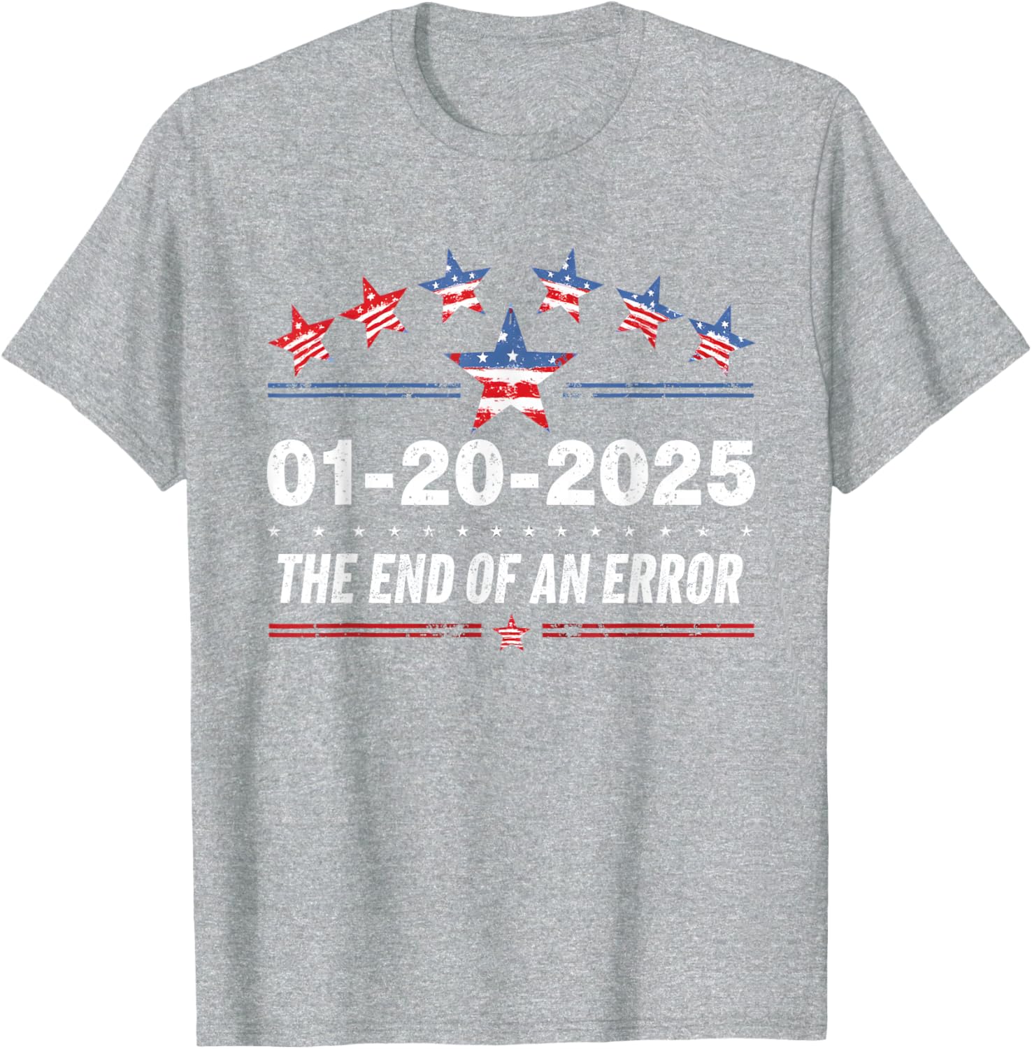 Patriotic Change 2025 Graphic Tee for Adults - Classic Fit, Crew Neck - 9