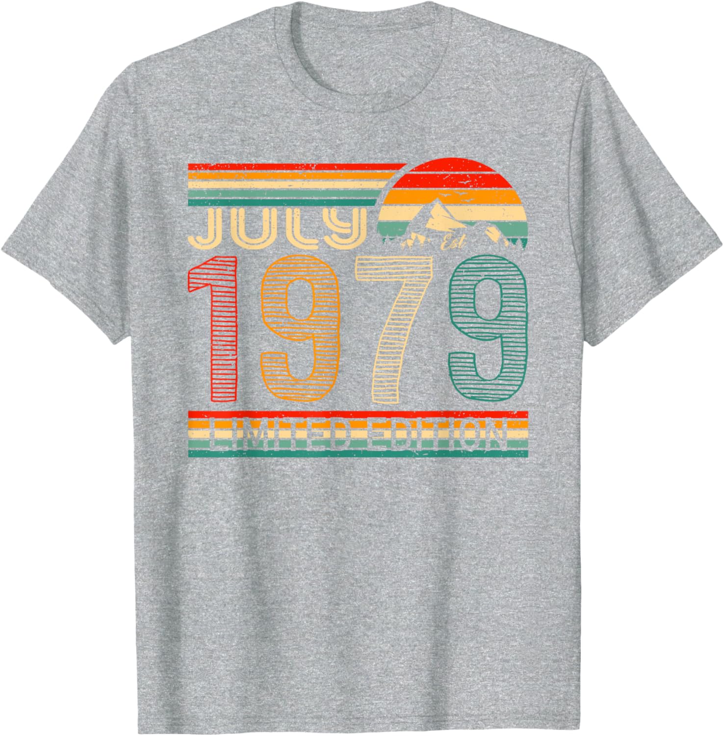 July 1979 Vintage Birthday T-Shirt Classic Retro Style Birthday Gift - 18
