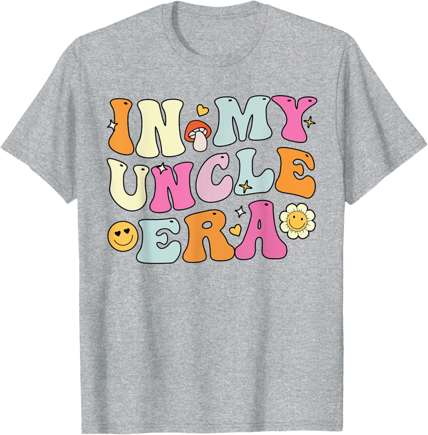 Groovy In My Uncle Era T-Shirt Perfect for Father's Day Fun - 6