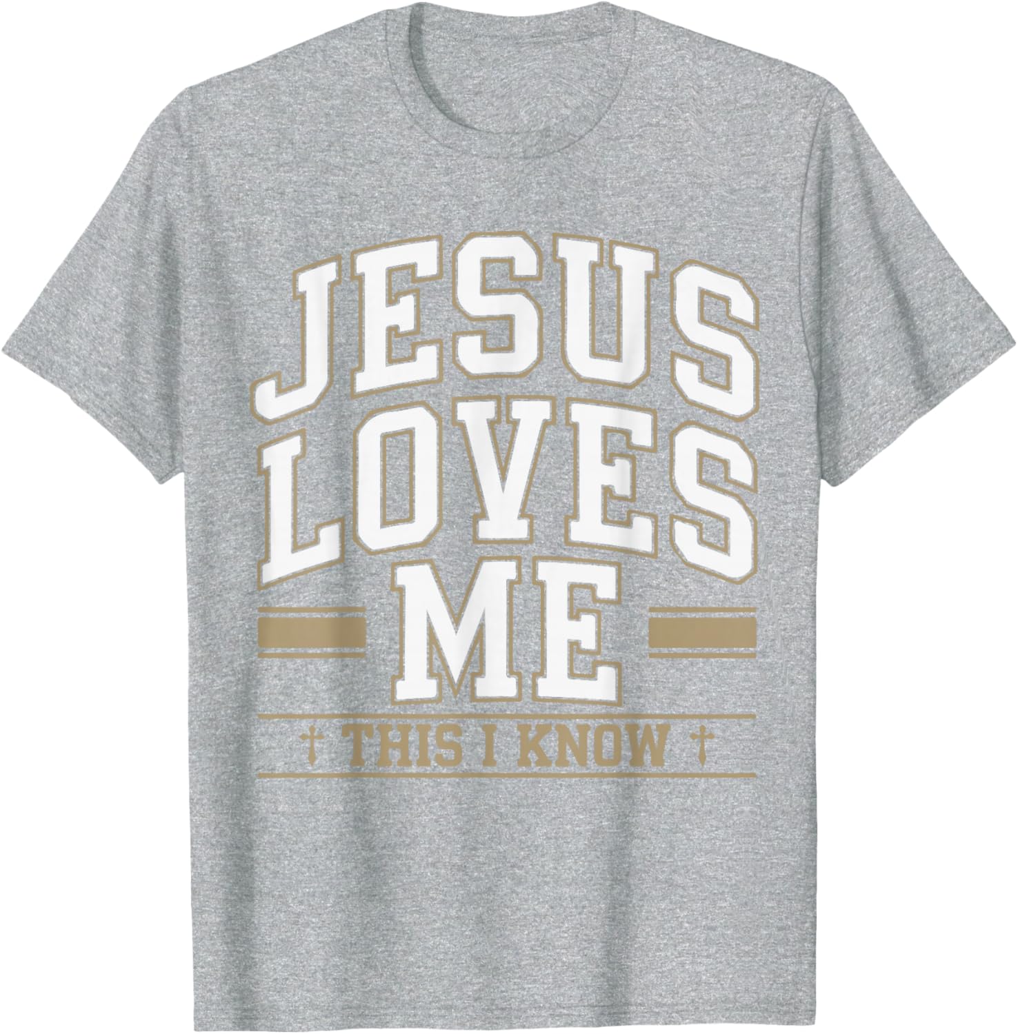 Jesus Loves Me This I Know T-Shirt for Christian Faith Fans - 14
