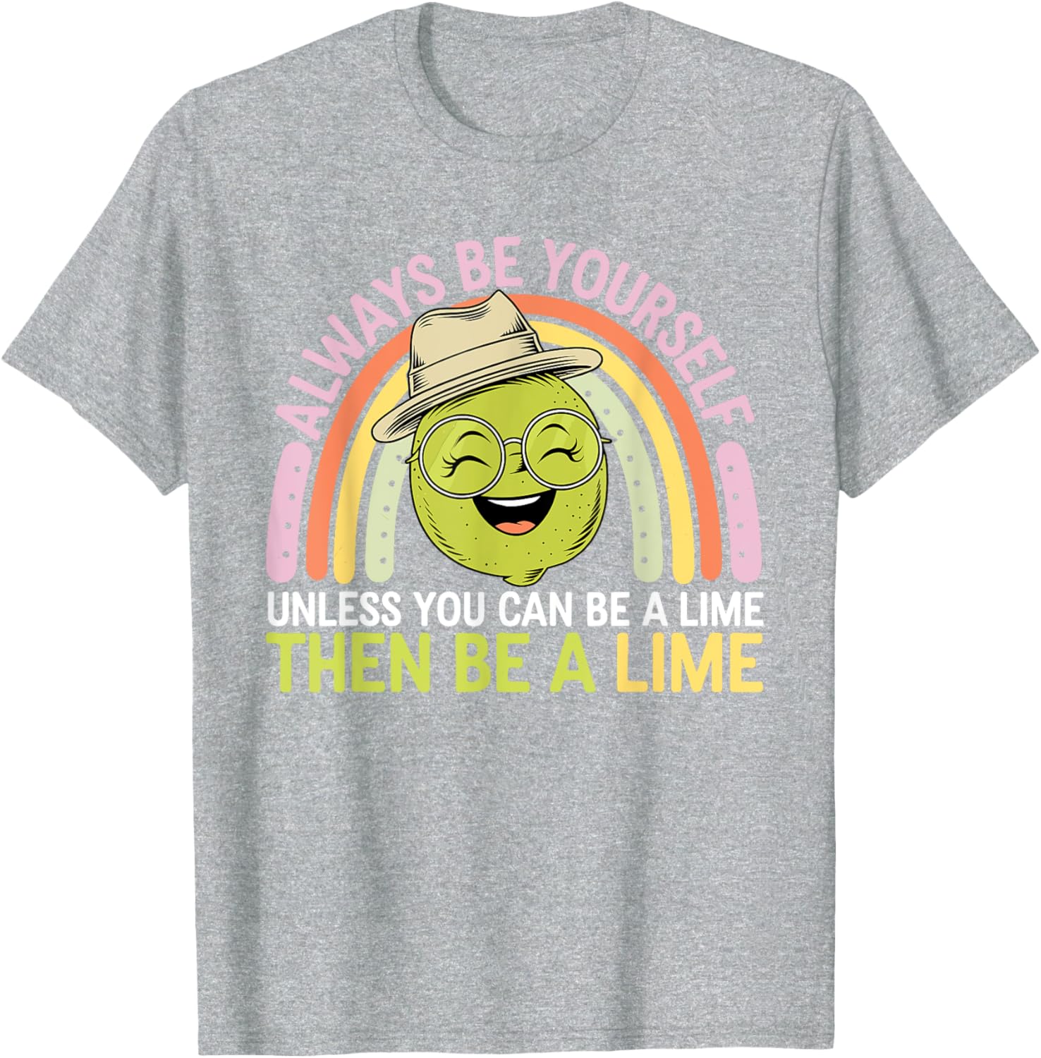 Cute Lime Vintage T-Shirt with Funny Sarcastic Jokes for Lime Lovers - 5