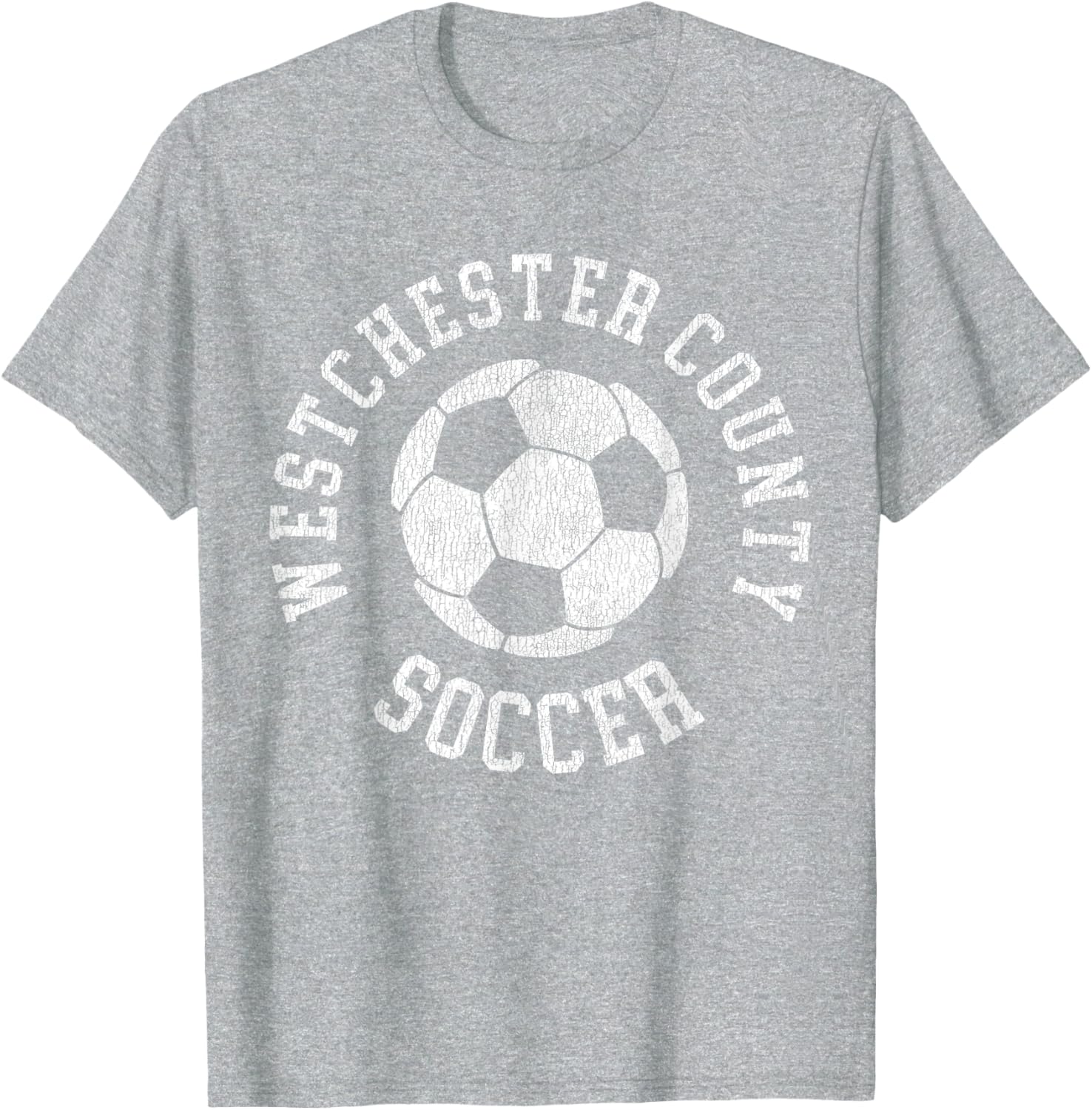 Westchester County Retro Distressed 90's Vintage Soccer T-Shirt - 1