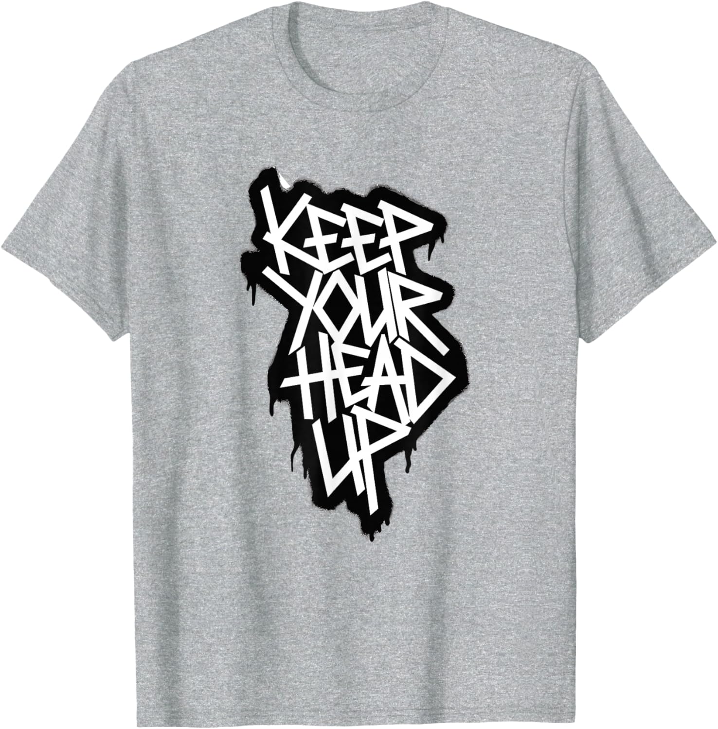 Keep Your Head Up Inspirational T-Shirt for Positive Vibes and Style - 6