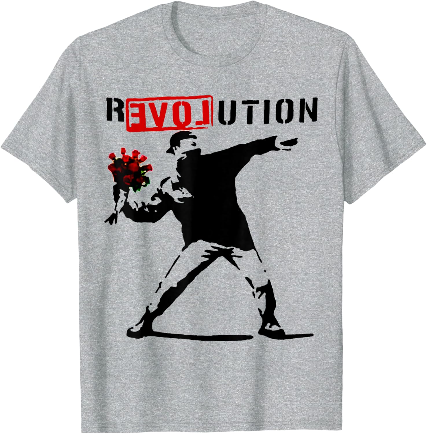 Revolution Love Meme T-Shirt for Trendy Fashion Lovers and Gift Ideas - 1