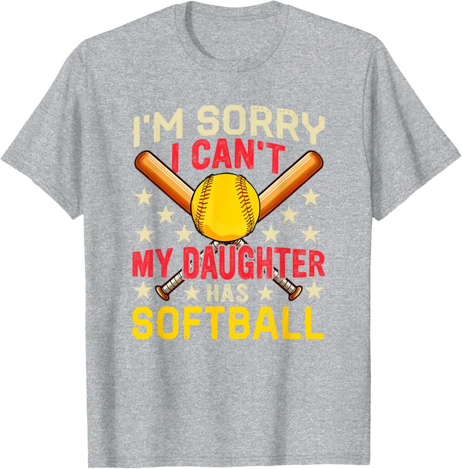 Funny Softball Player Costume Family T-Shirt for Daughters and Fans - 13