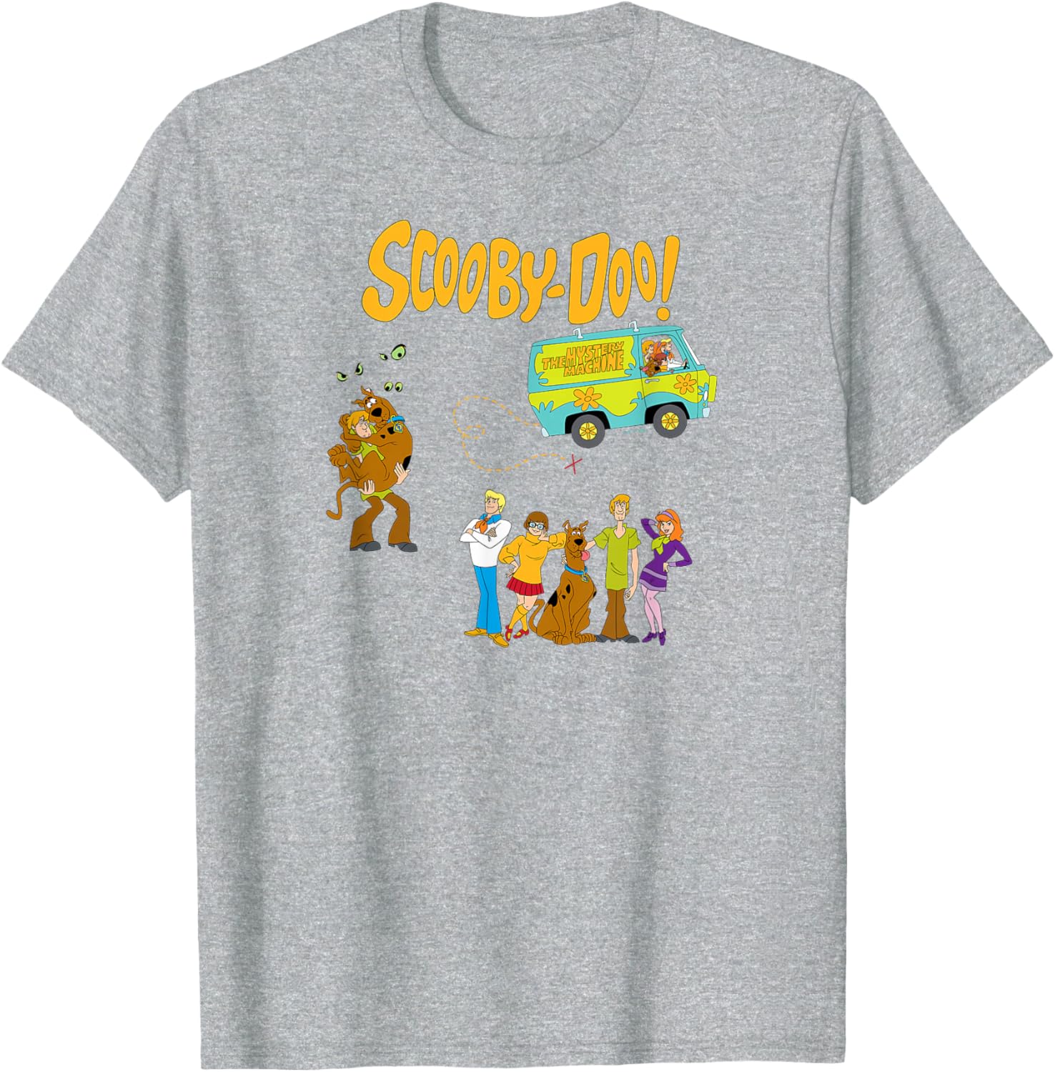 Scooby Doo Gang T-Shirt for Fans of Mystery and Adventure – Fun Apparel - 4