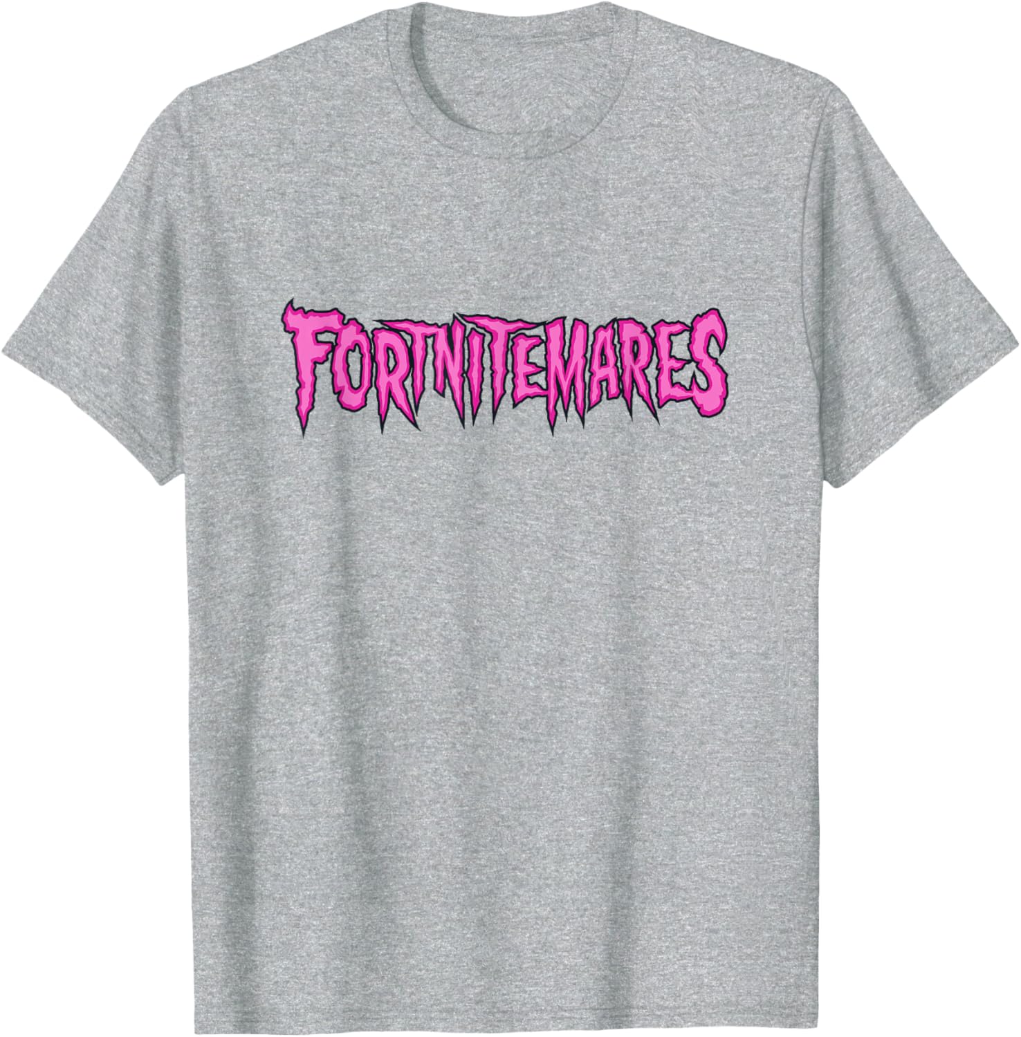 Fortnite Halloween Fortnitemares Creepy Horror Movie Logo T-Shirt - 24