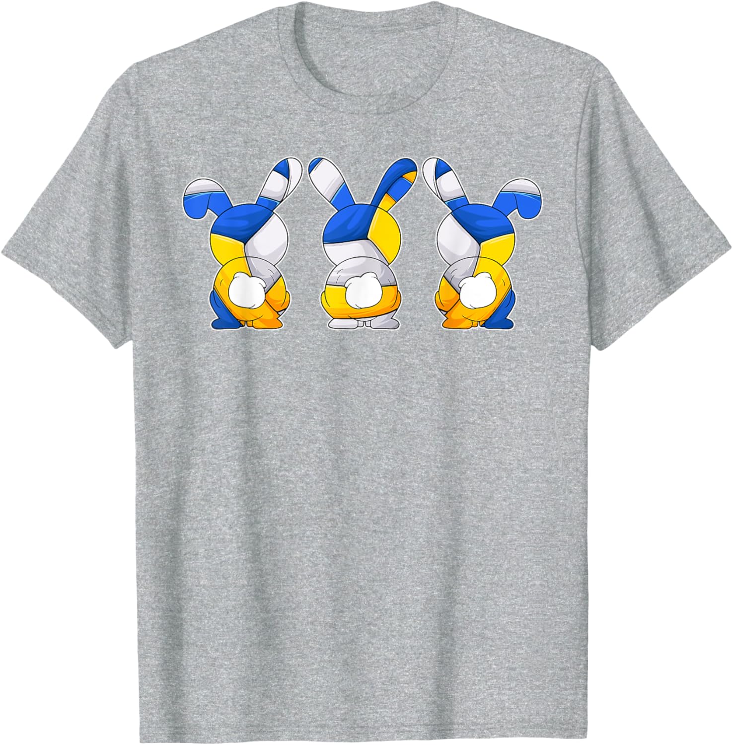 Funny Volleyball Easter Bunnies T-Shirt for Men and Boys Celebrating Easter - 25