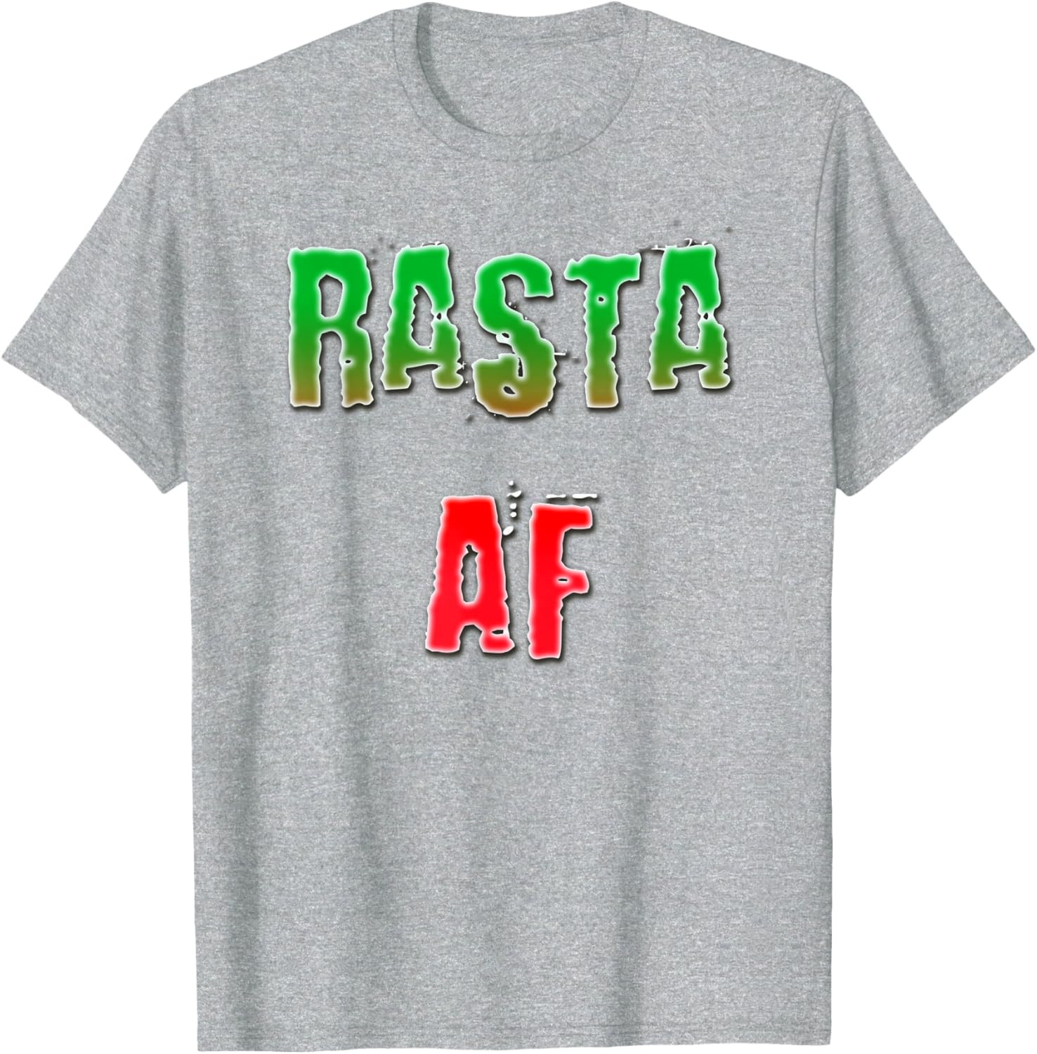 Rasta AF 3D T-Shirt for Unique Style in Clothing and Accessories - 2