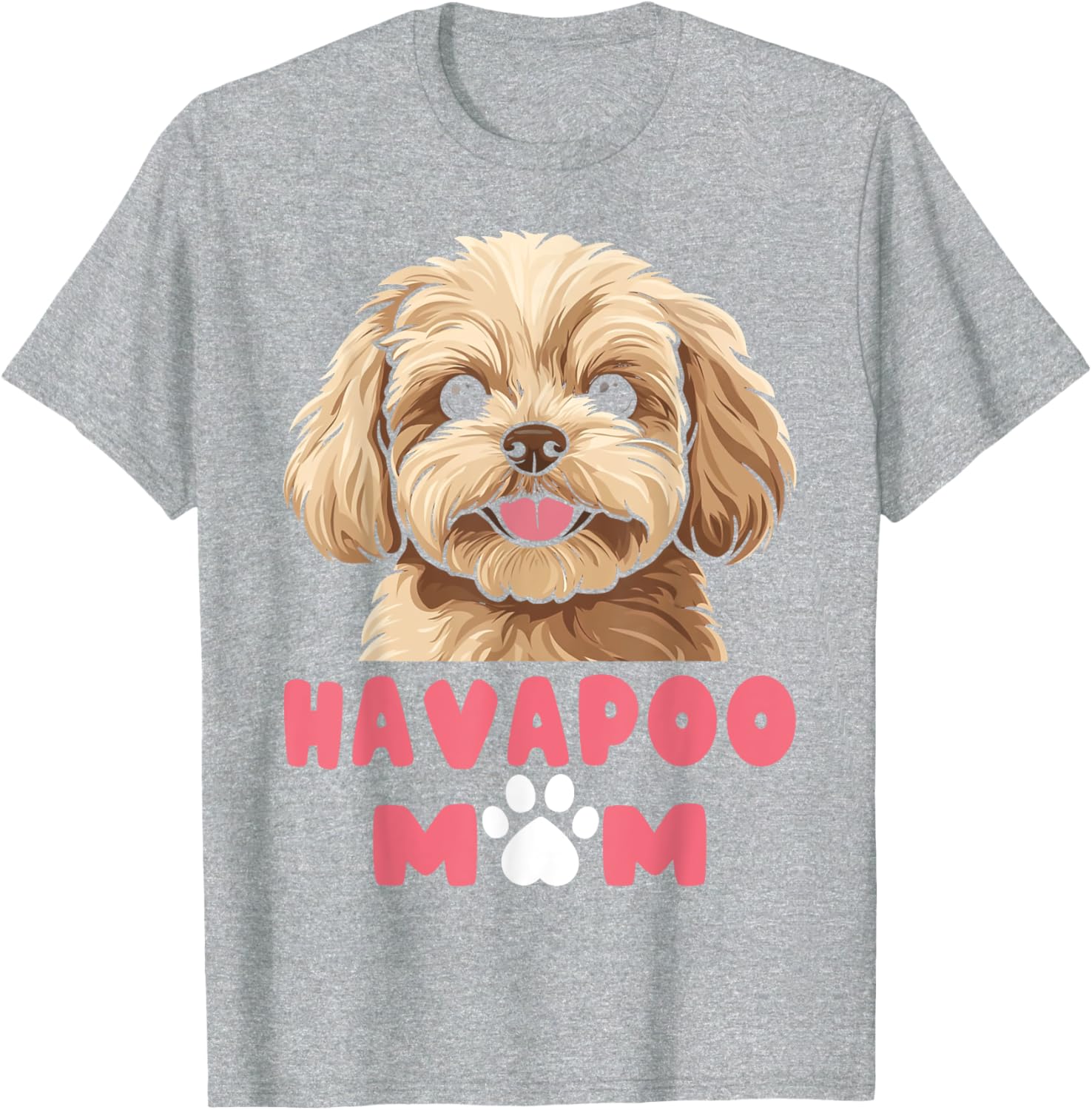Havapoo Mom Dad T-Shirt for Dog Lovers - Cute Pet Lover Apparel for All - 5