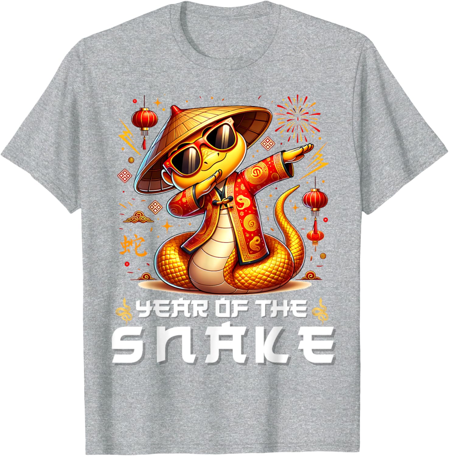 Year of the Snake 2025 Kids T-Shirt for Lunar New Year Celebrations - 2