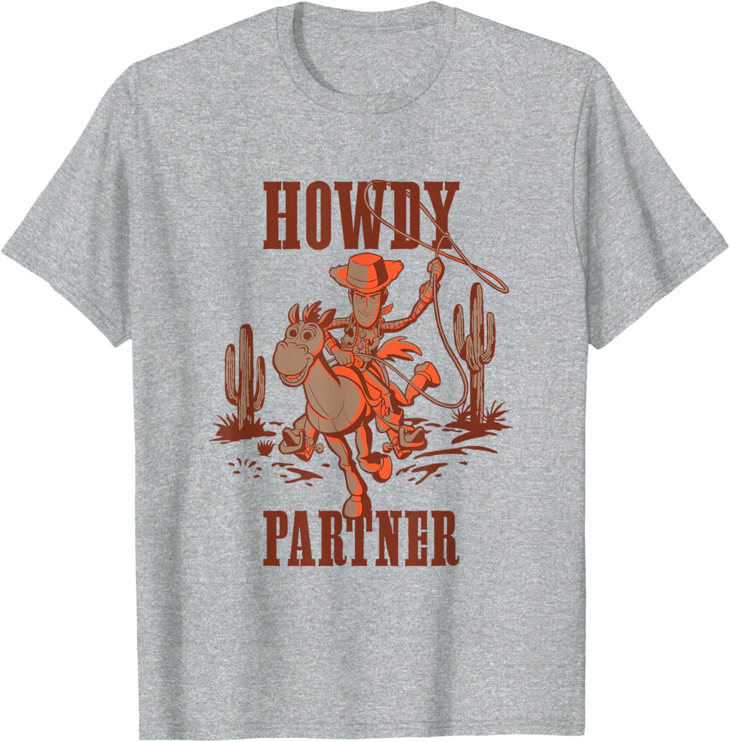 Disney Pixar Toy Story Woody Howdy Partner Graphic T-Shirt for Kids - 4