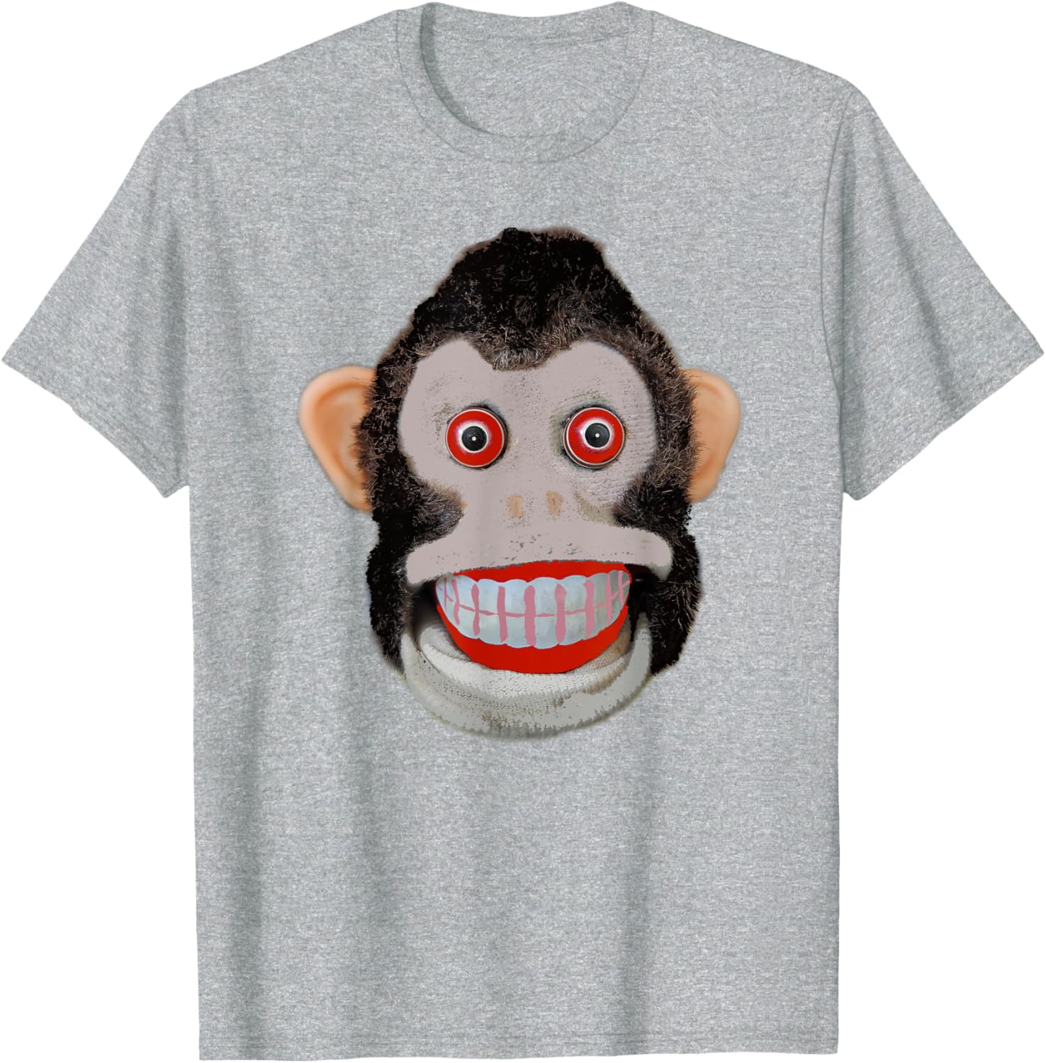 Vintage Cymbal Chimp Toy T-Shirt - Jolly Monkey Retro Style Apparel - 4