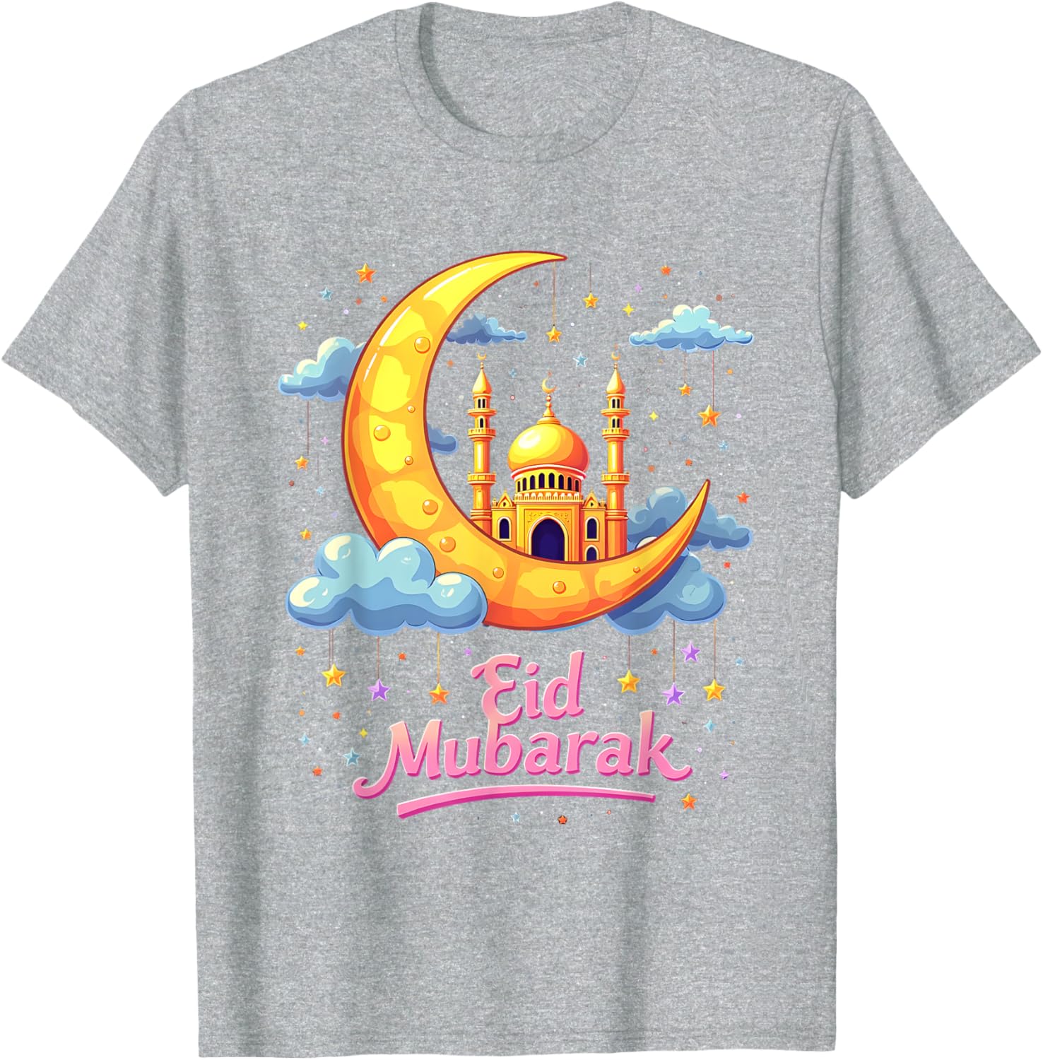 Mubarak Kareem Eid Al-Fitr T-Shirt for Happy Ramadan 2025 Celebrations - 21