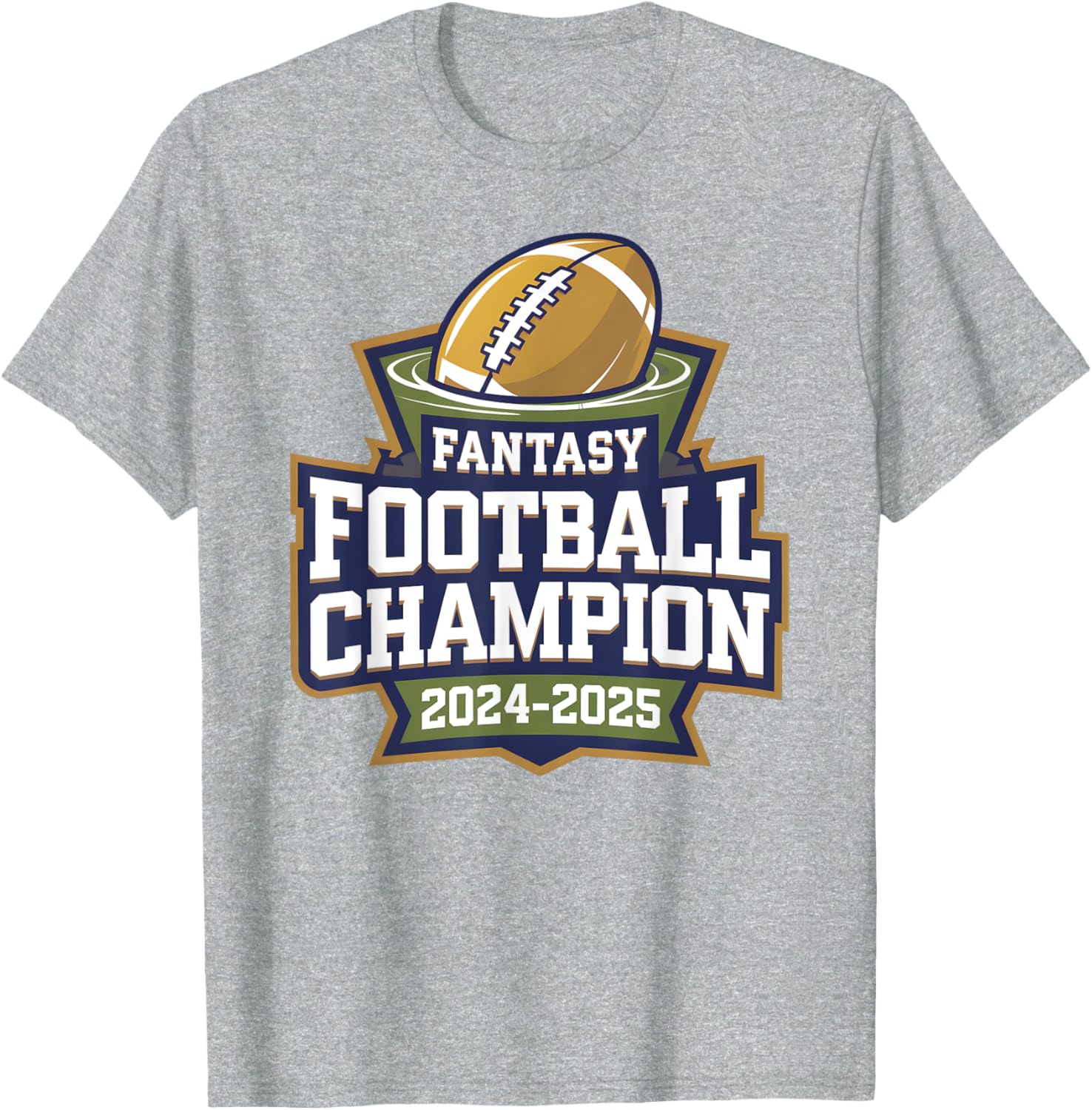 Fantasy Football Champion T-Shirt for Men and Boys 2024-2025 - 26