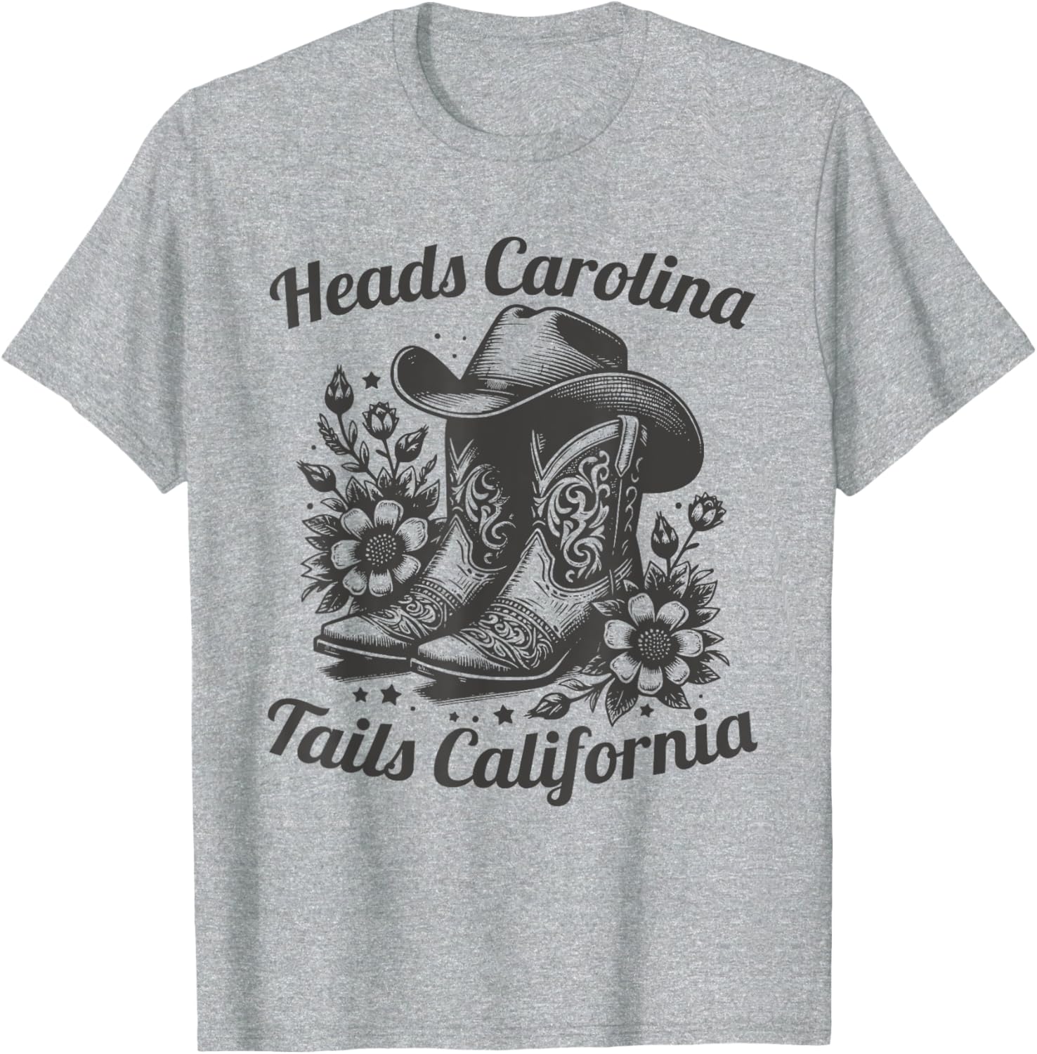 Retro Heads Carolina Tail California T-Shirt for Casual Style Lovers - 4
