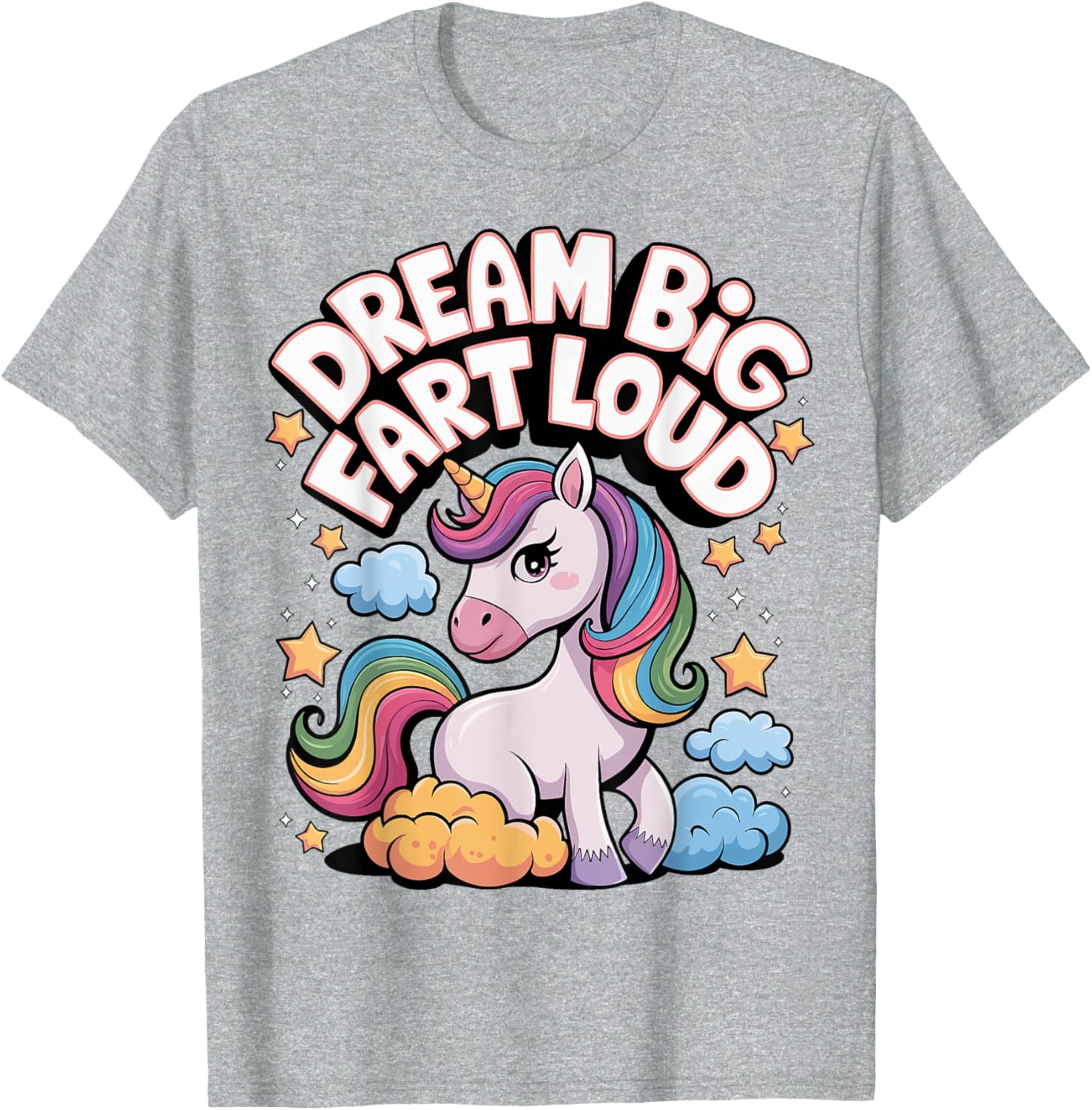 Dream Big Fart Loud T-Shirt for Fun Enthusiasts and Gift Ideas - 9