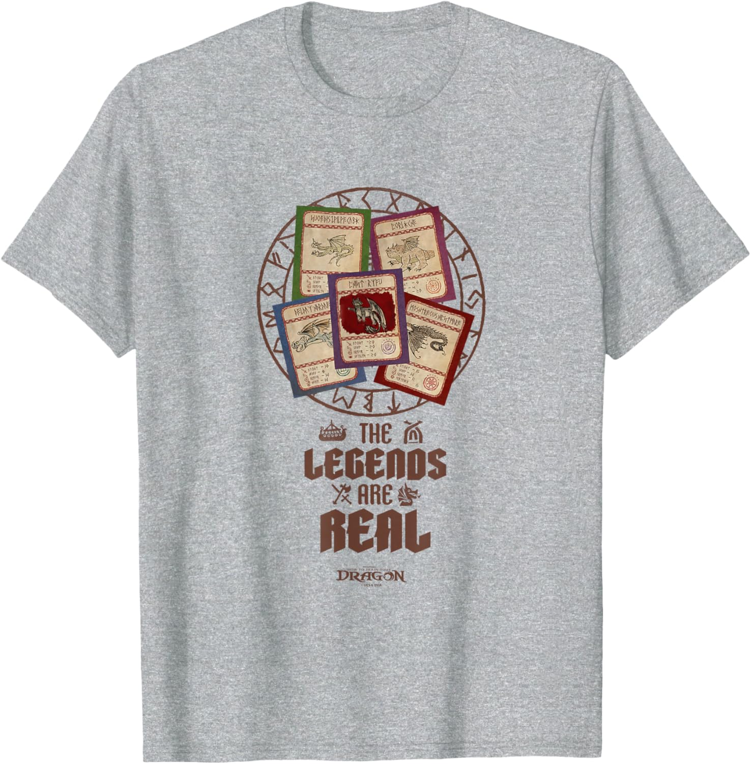 DreamWorks Dragons Legends Are Real Graphic T-Shirt for Fans and Collectors - 12