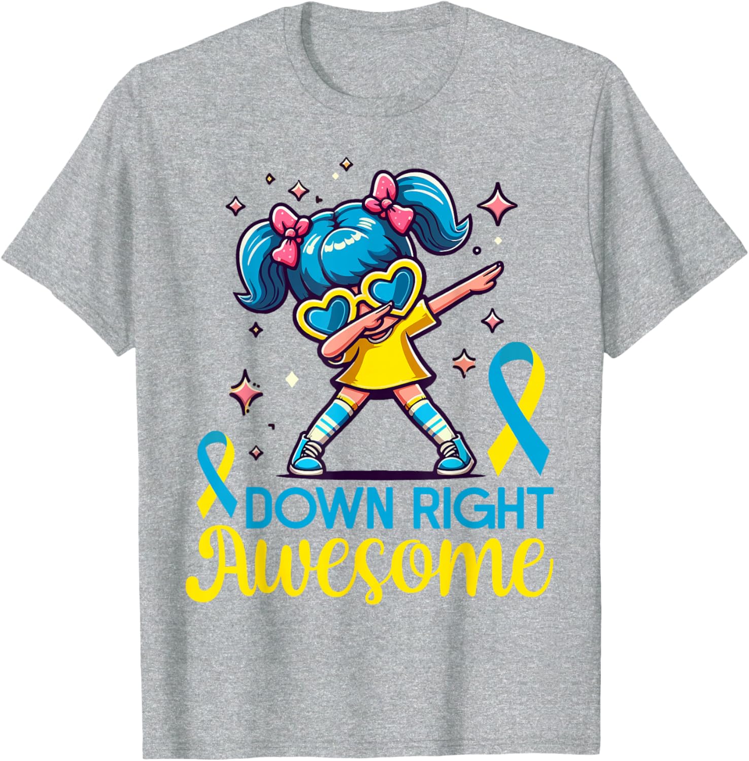Down Syndrome Awareness Day Awesome Girls Women's T-Shirt for Support - 14