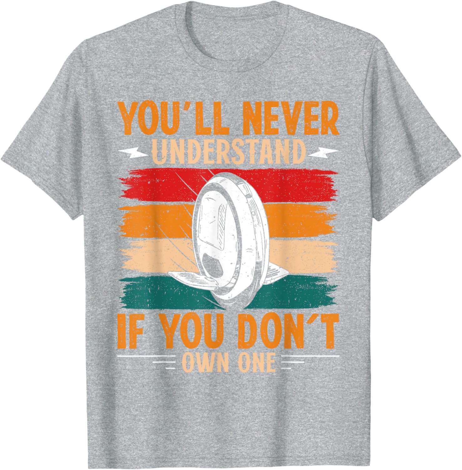 Electric Unicycle T-Shirt for EUC Lovers - Cool Monocycle Apparel - 3