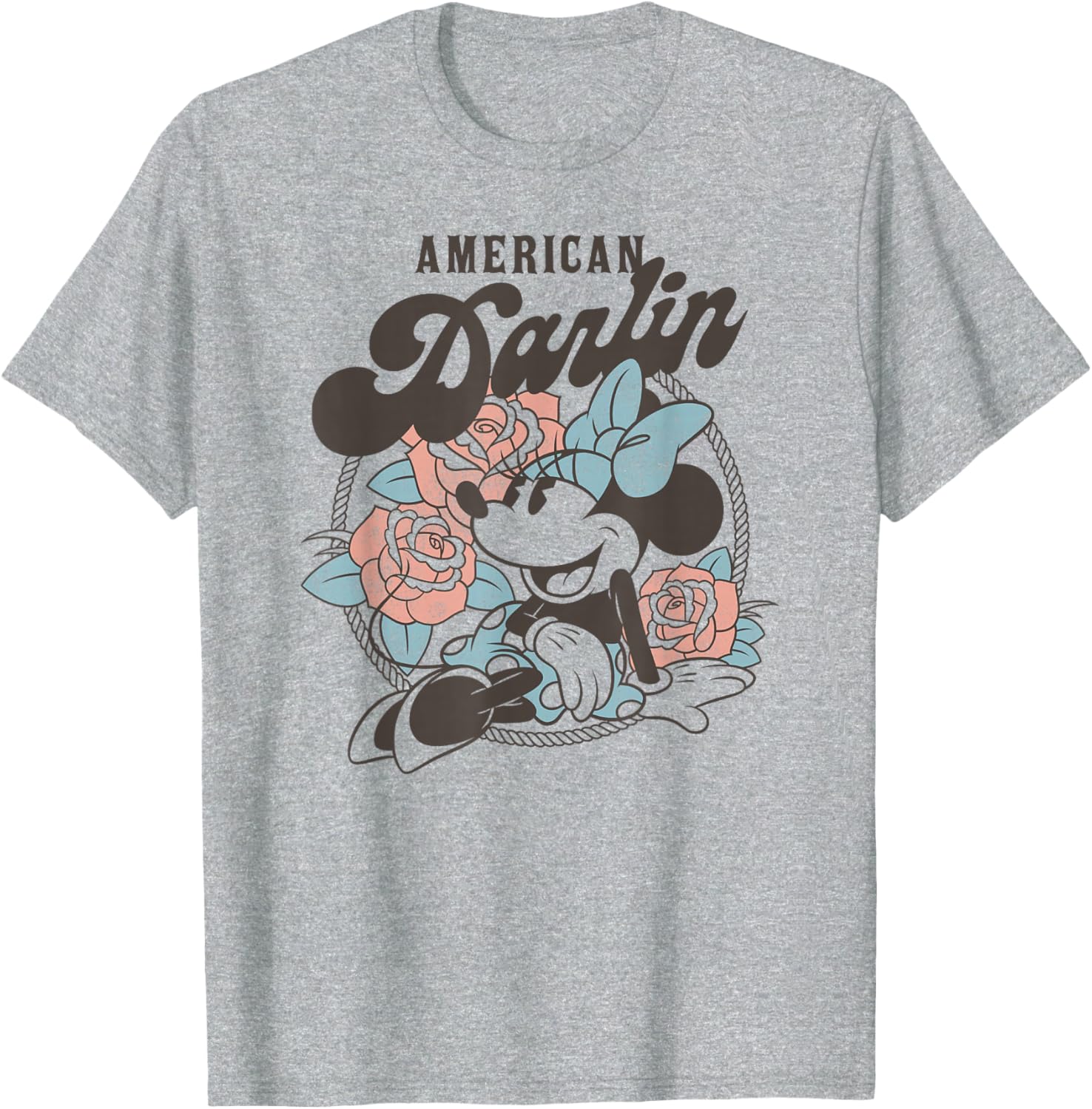 Disney Minnie Mouse 4th of July Retro T-Shirt for Women and Kids - 1