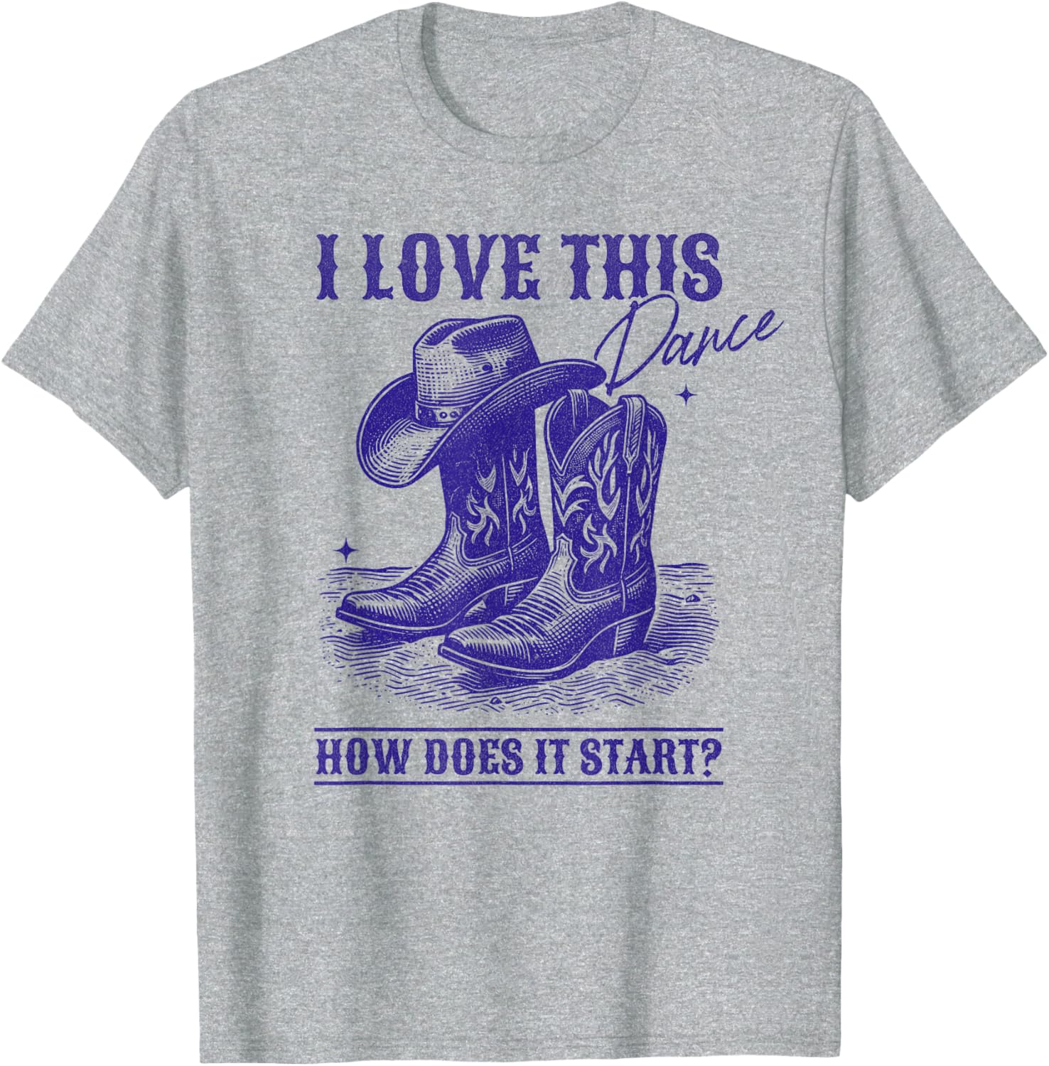 How Does This Dance Start Line Dancer Country T-Shirt for Enthusiasts - 4